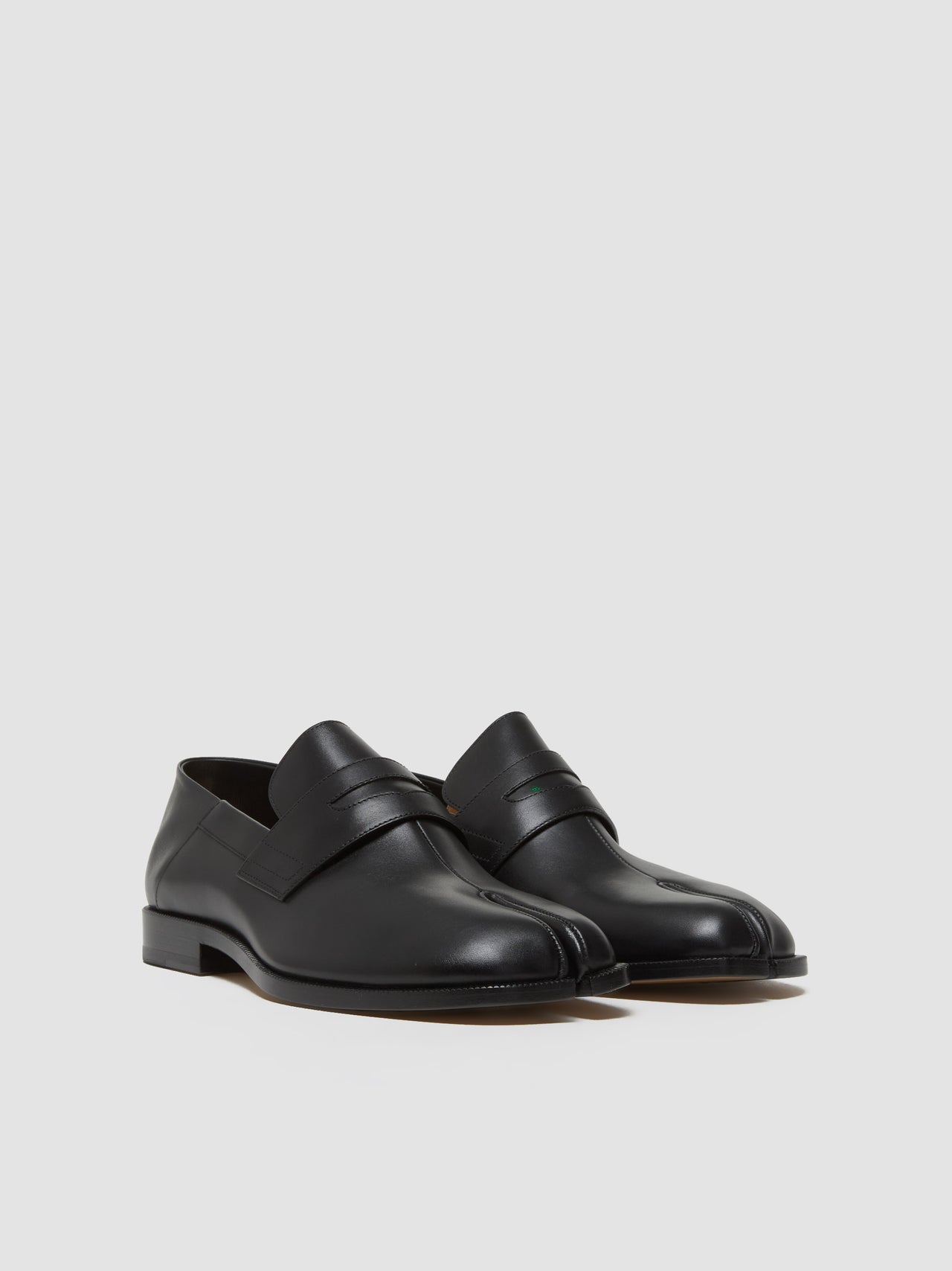 Tabi Slip-On Loafers in Black