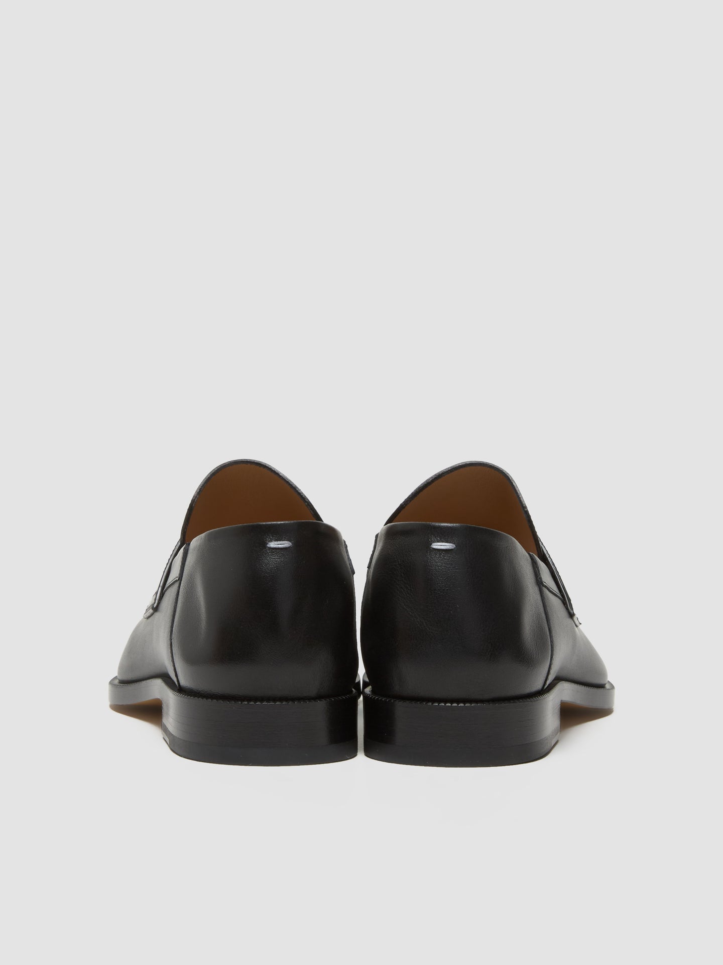 Tabi Slip-On Loafers in Black