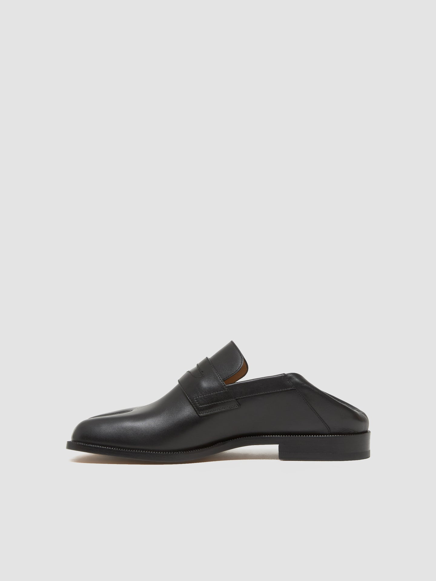 Tabi Slip-On Loafers in Black