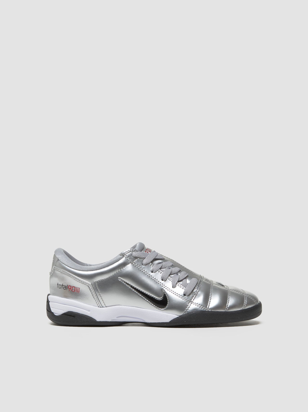 Total 90 SP Sneaker in Metallic Silver & University Red