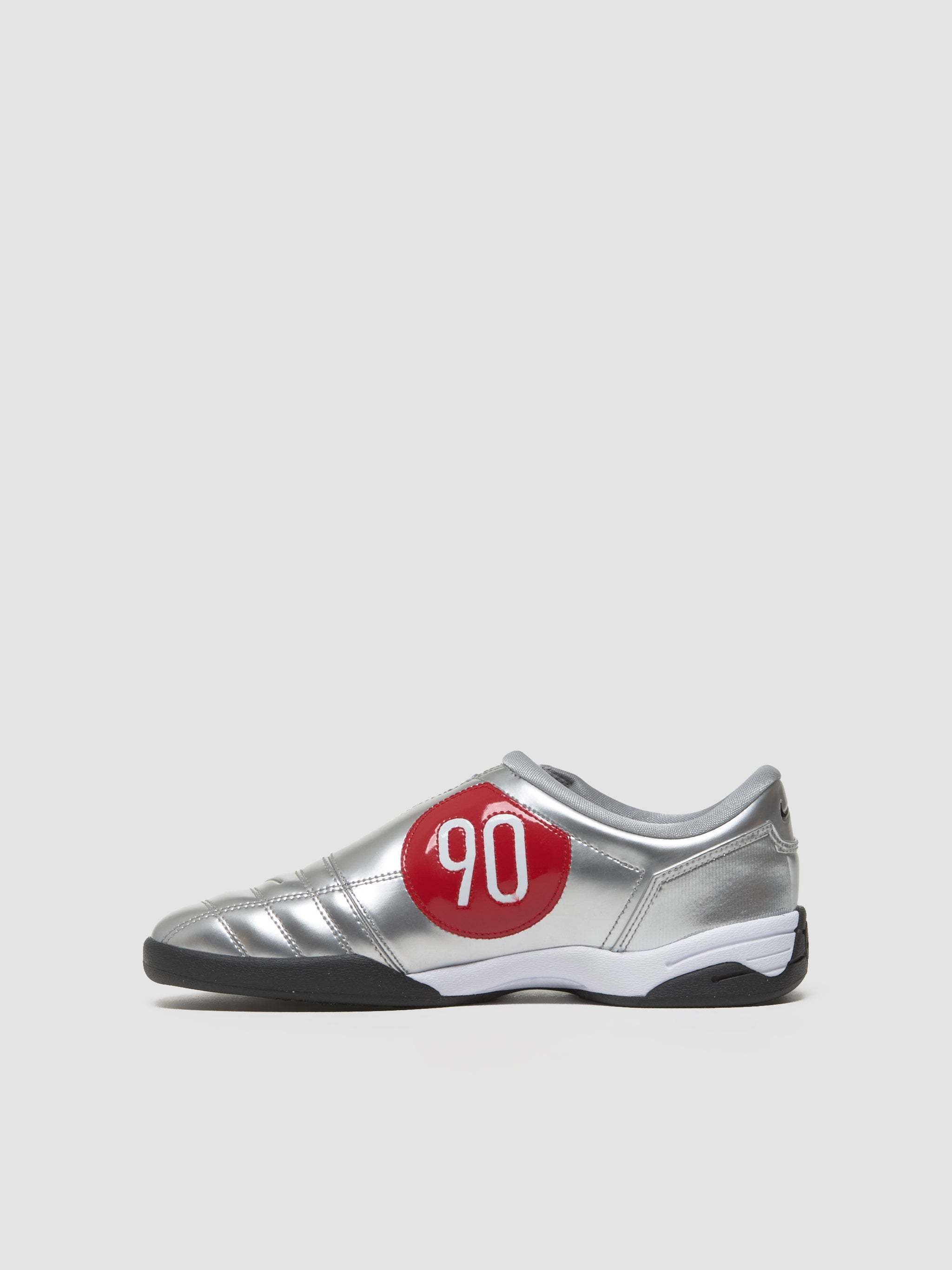 Total 90 SP Sneaker in Metallic Silver & University Red