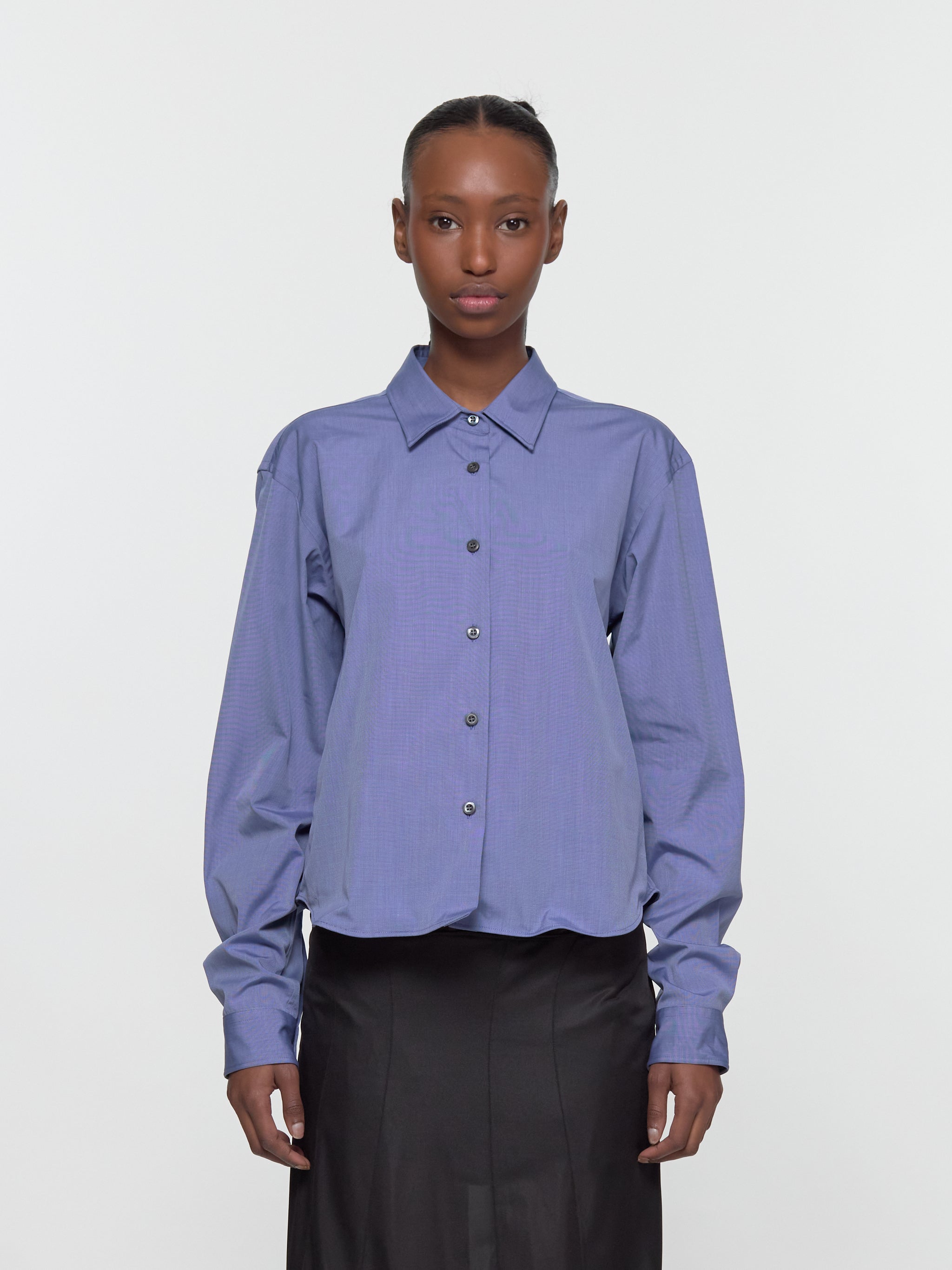 Poplin Shirt in Blue