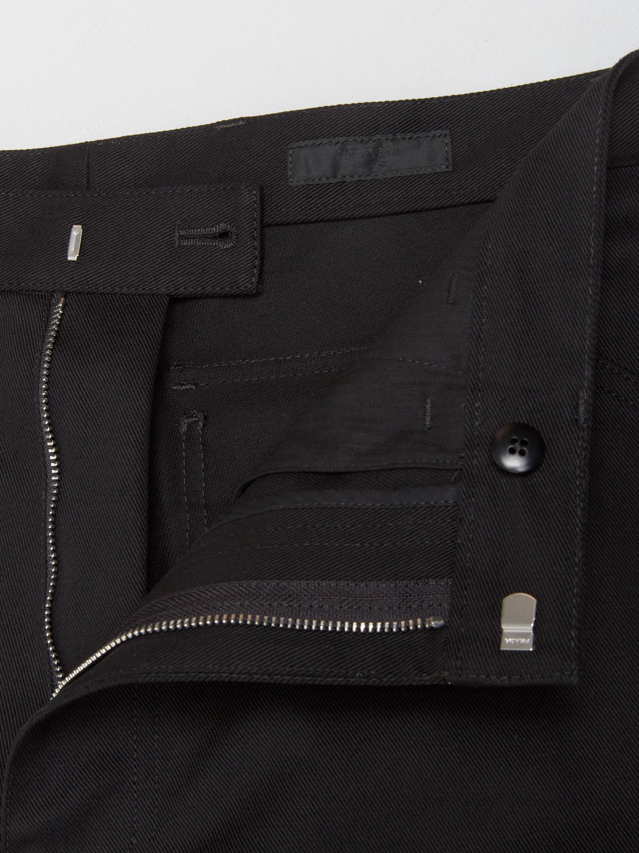 Drill Trousers in Black