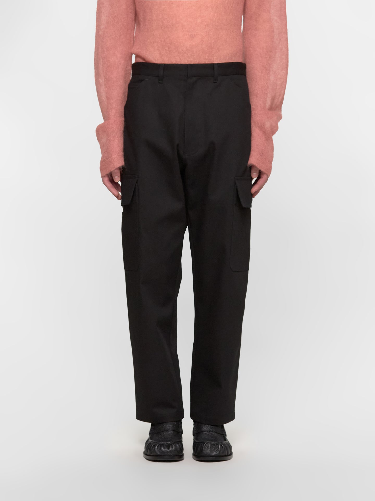 Drill Trousers in Black