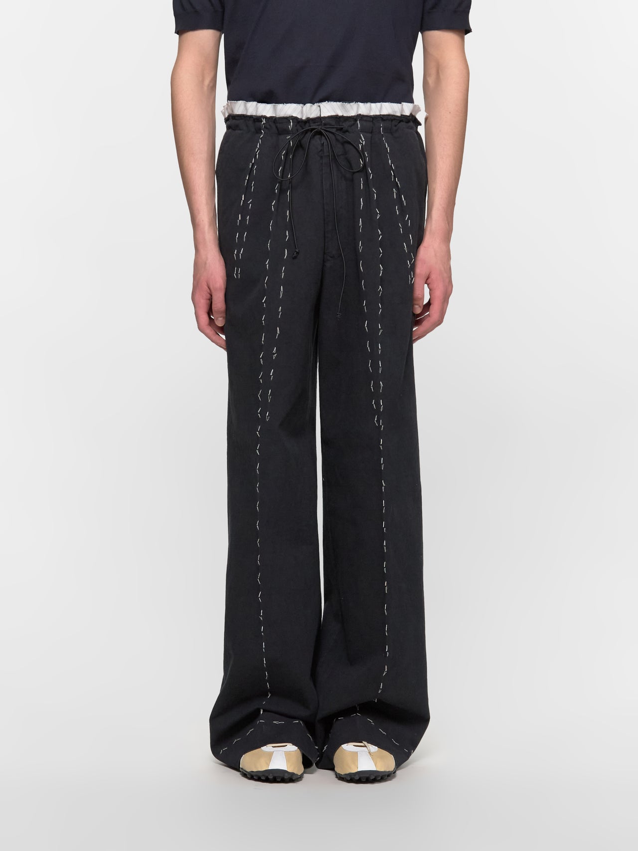 Work-in-Progress Trousers in Black