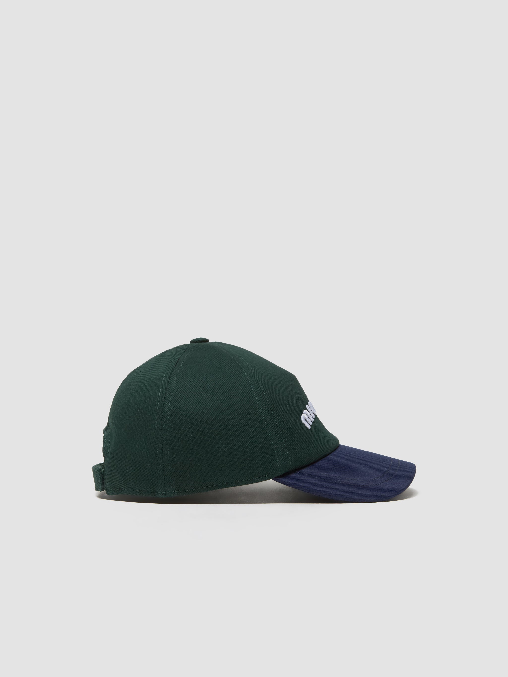 Drill Baseball Cap in Fir & Royal