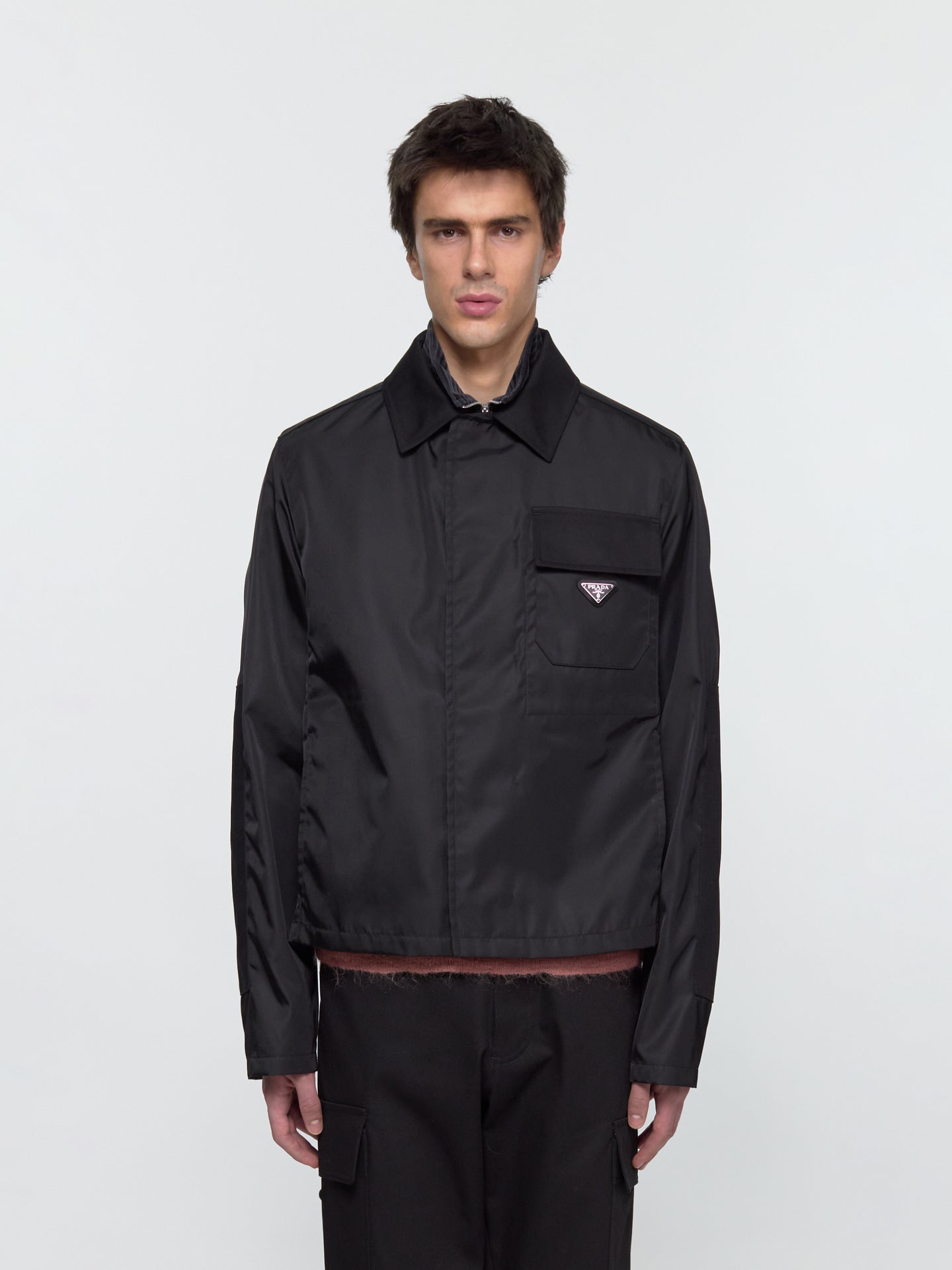 Re-Nylon Jacket in Black