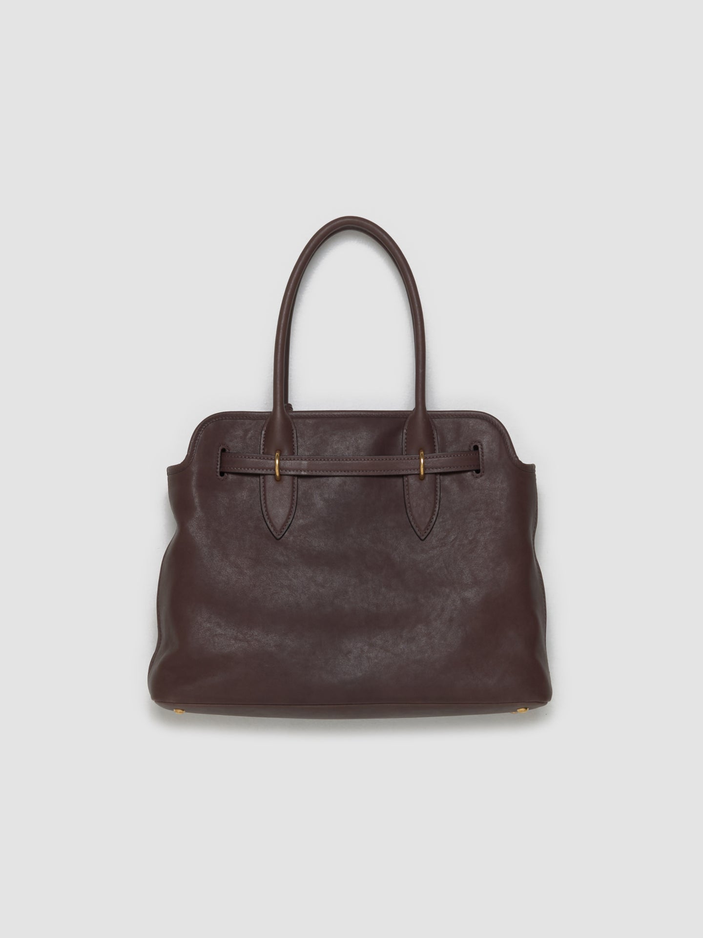 Aventure Nappa Leather Handbag in Briarwood