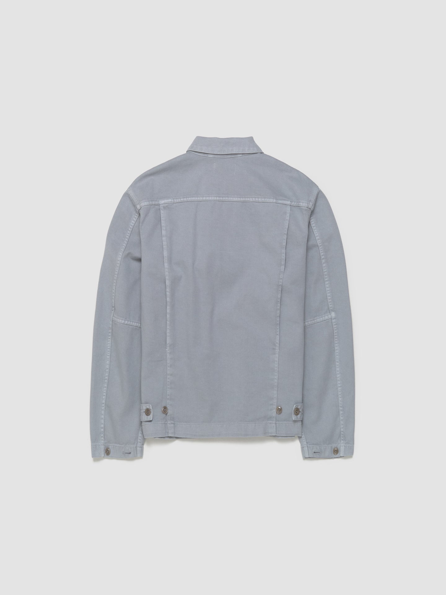 Boxy Jacket in Snowy Blue Grey