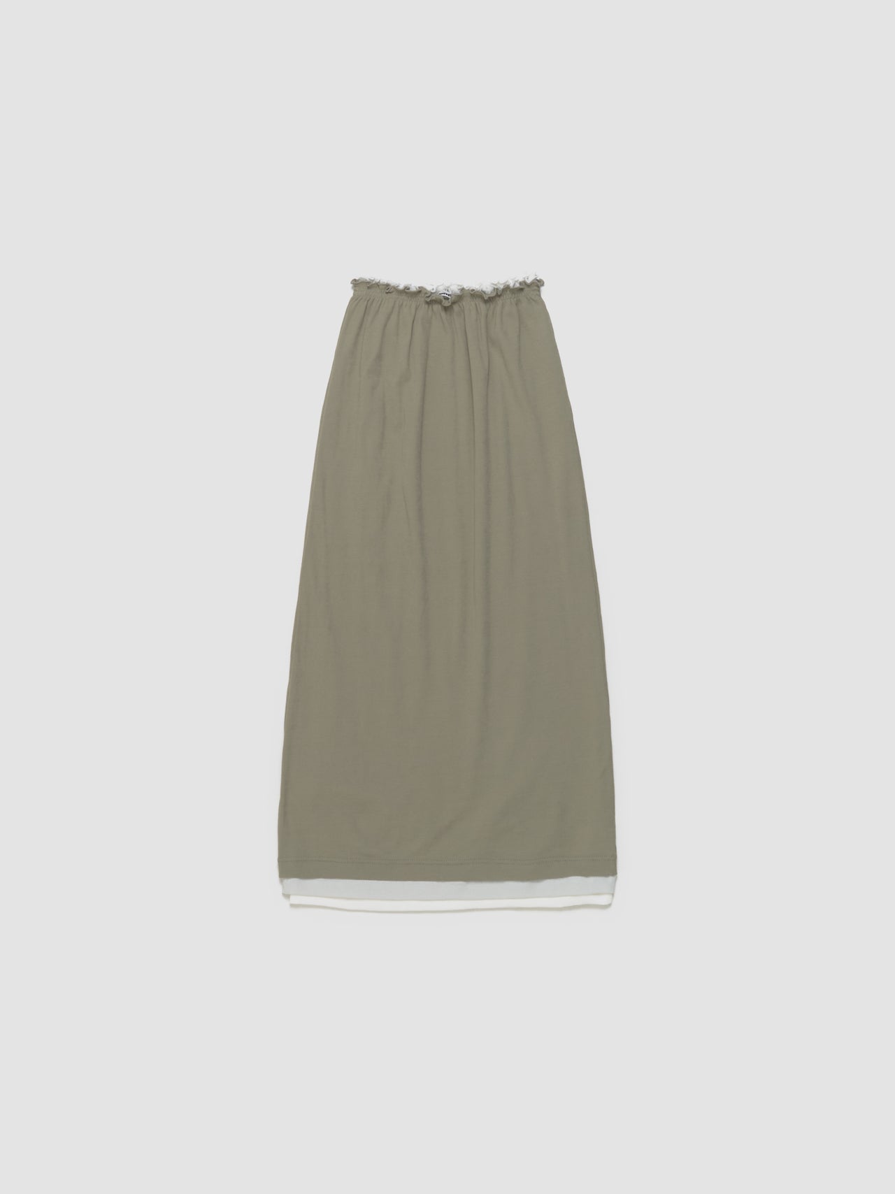 Set of Three Midi Skirts in Olive