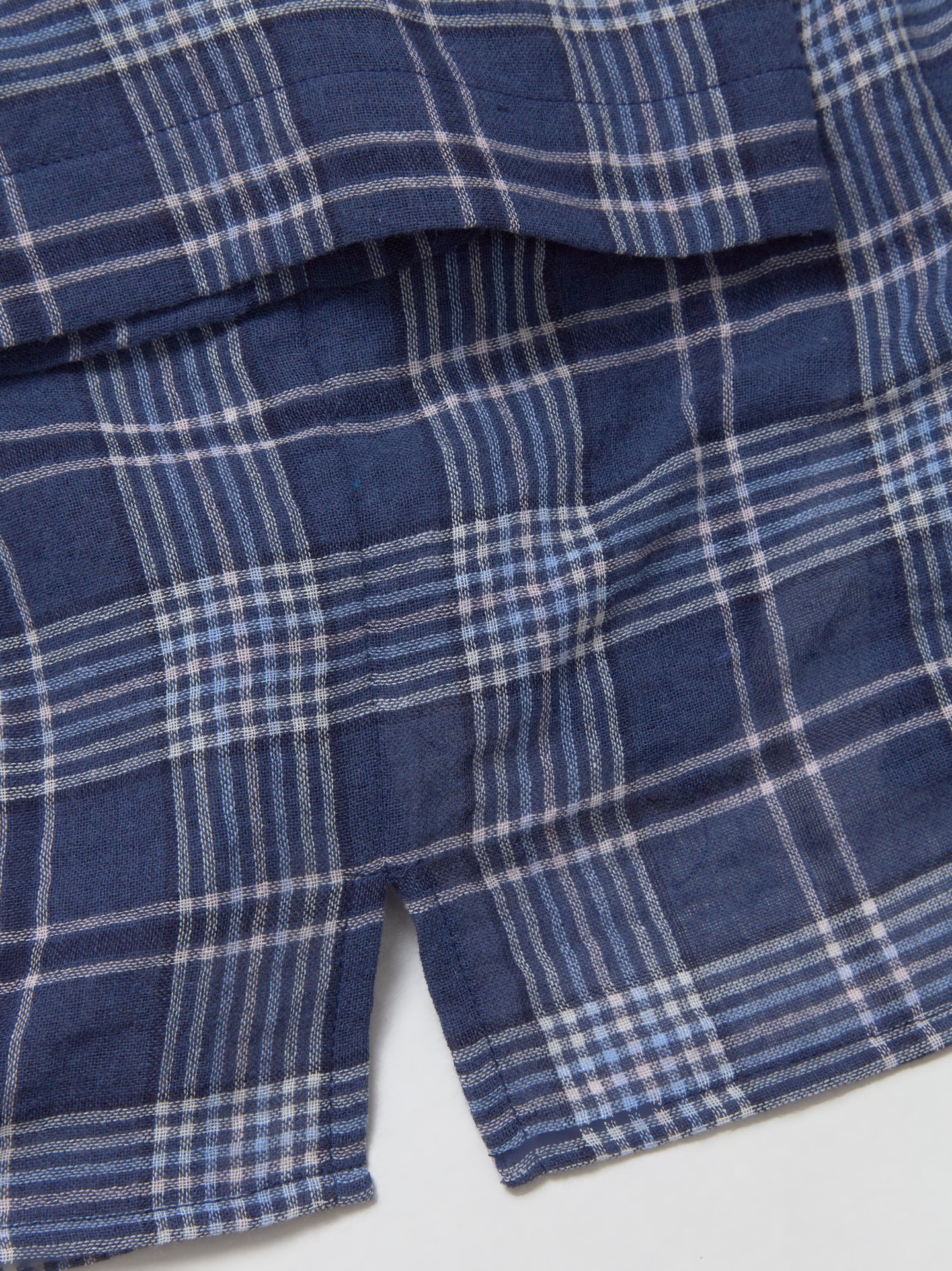 Jerry Short Sleeve Shirt in Blue Check