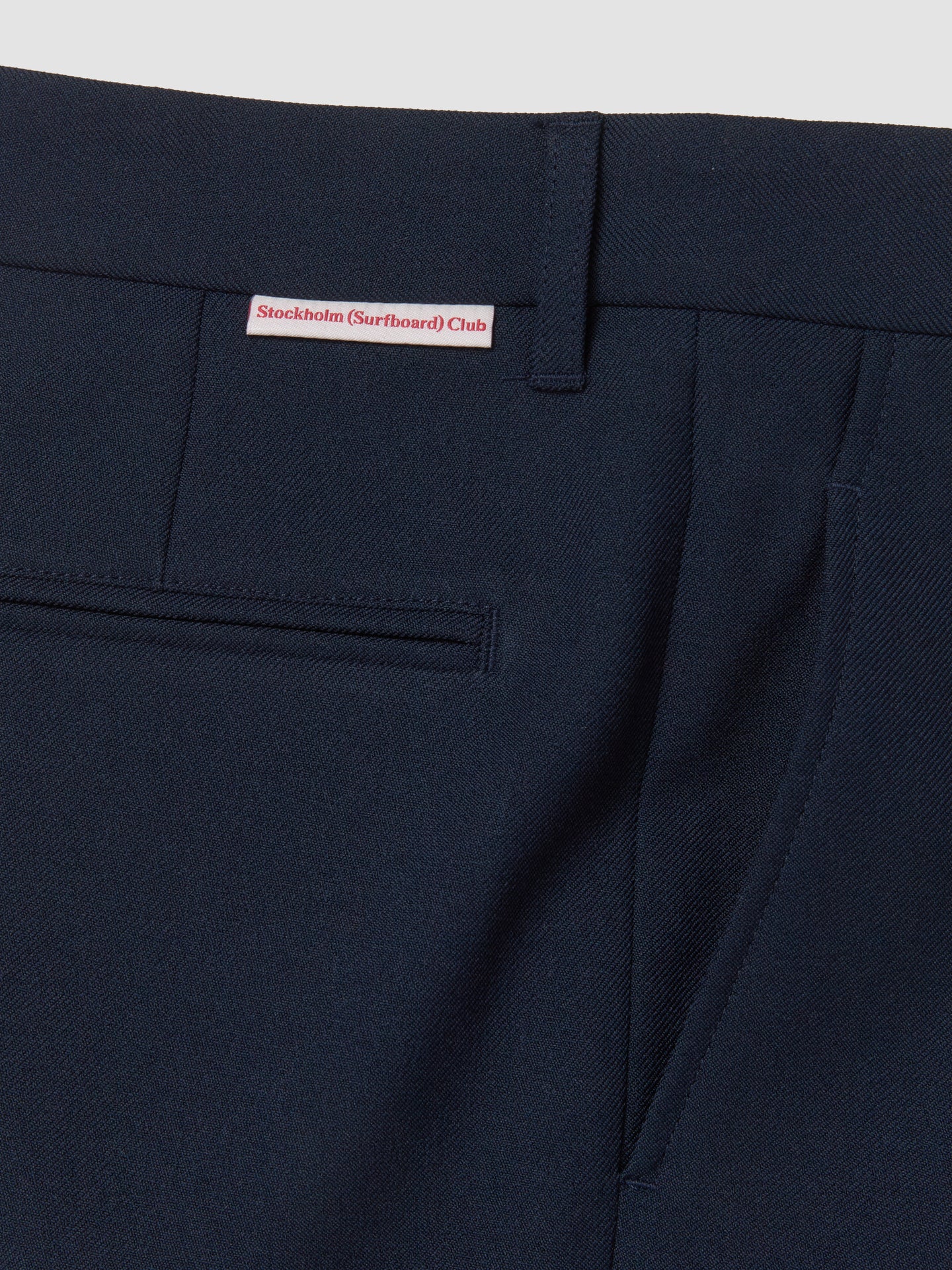 Sune Bootcut Trousers in Navy