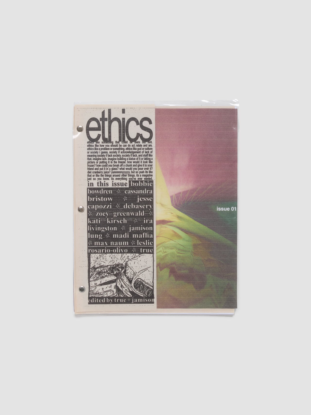 Ethics: Issue 1