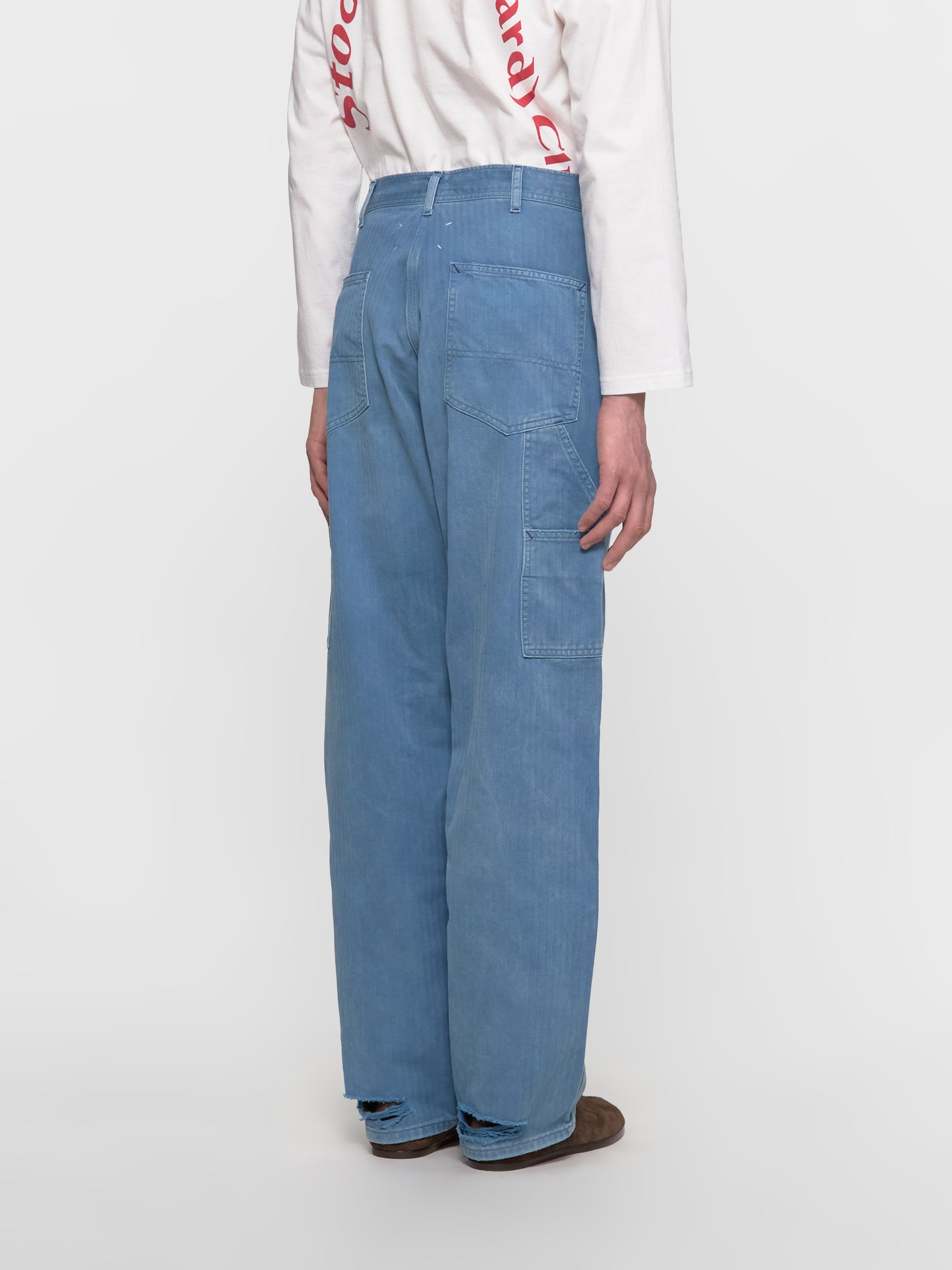 5-Pocket Denim Pants in Blue