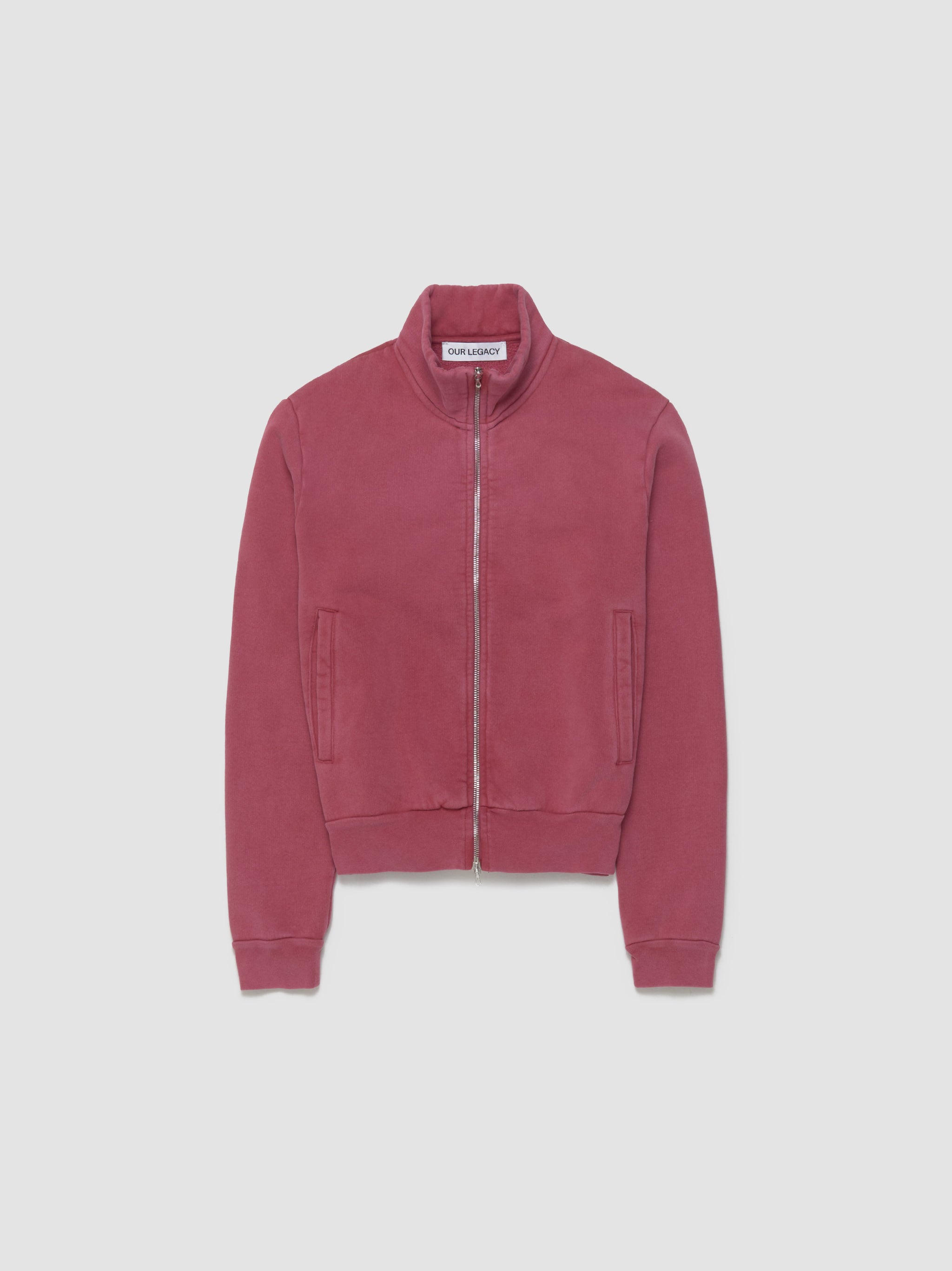 Mob Fleece Jacket in Red Sun Fade