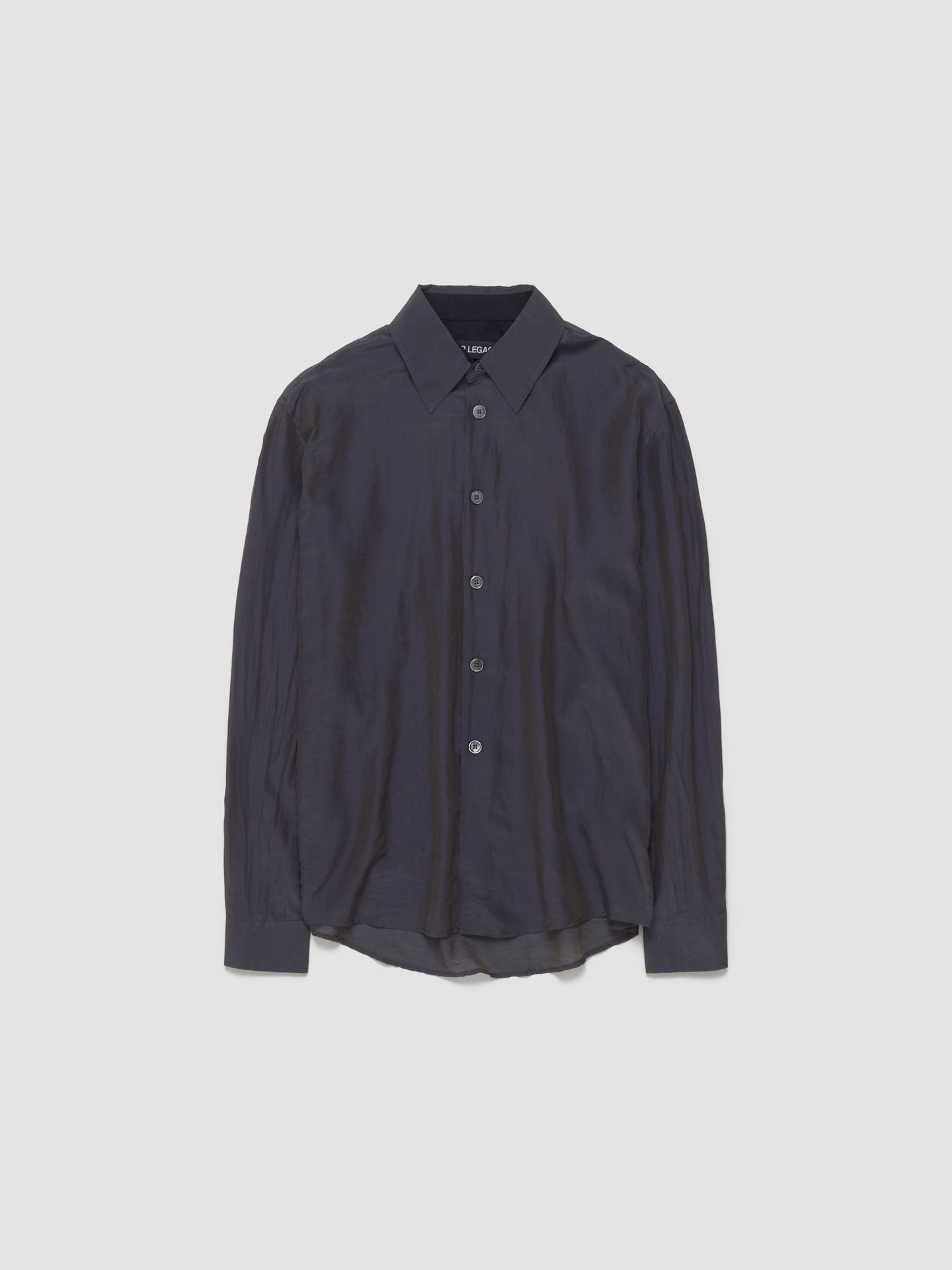 Beyond Shirt in Charcoal Bordeaux