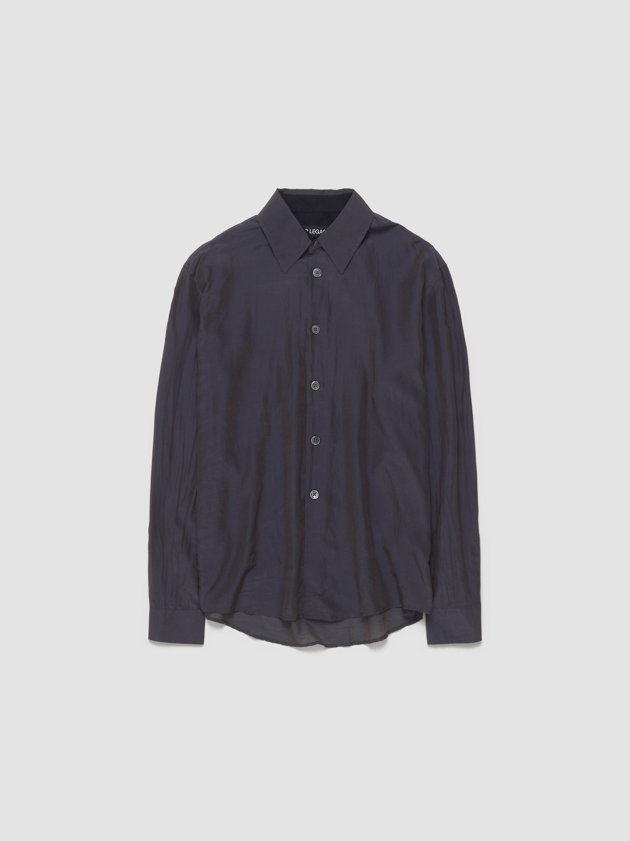 Beyond Shirt in Charcoal Bordeaux