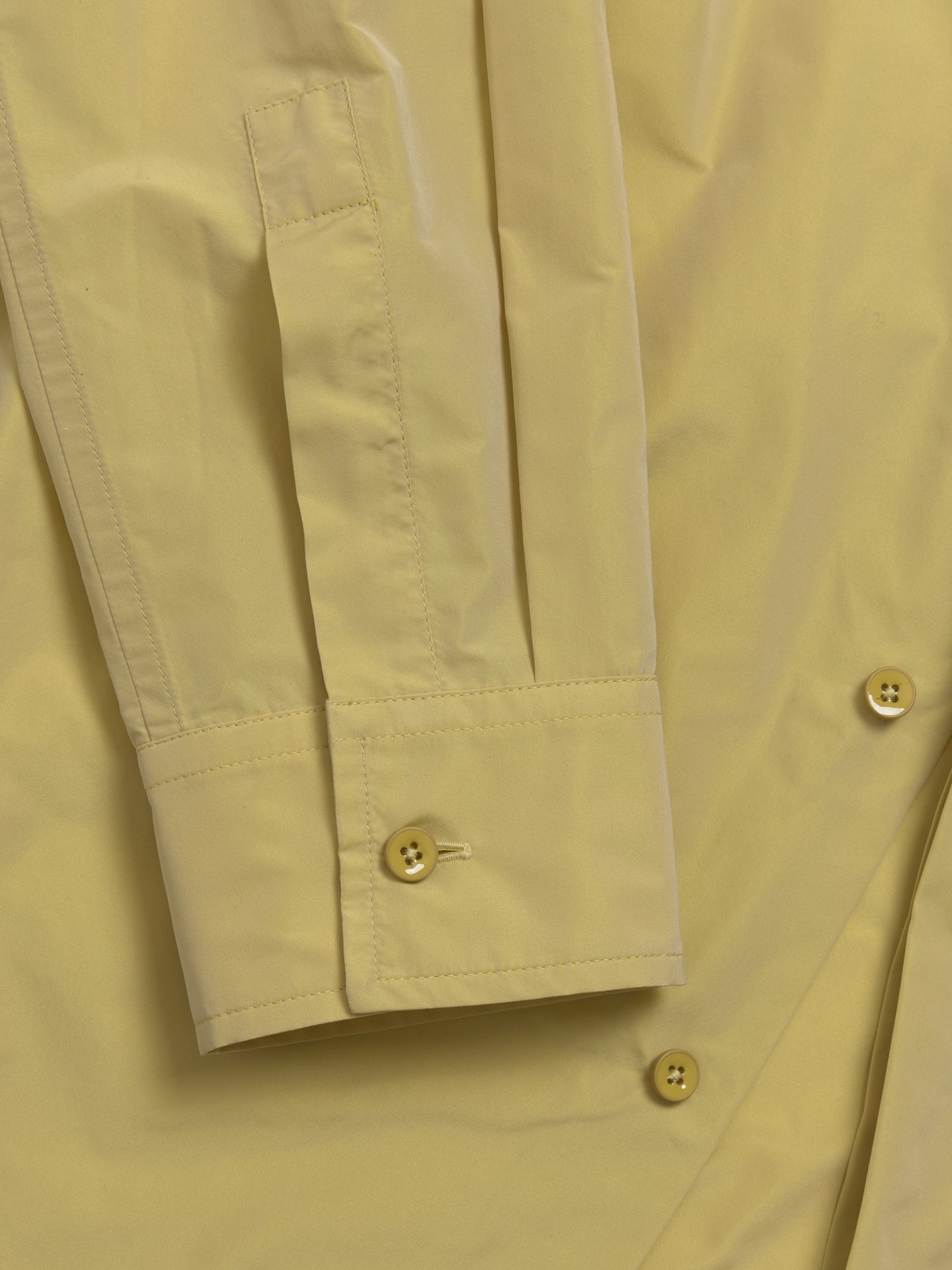 Shirt with Tie in Lemon