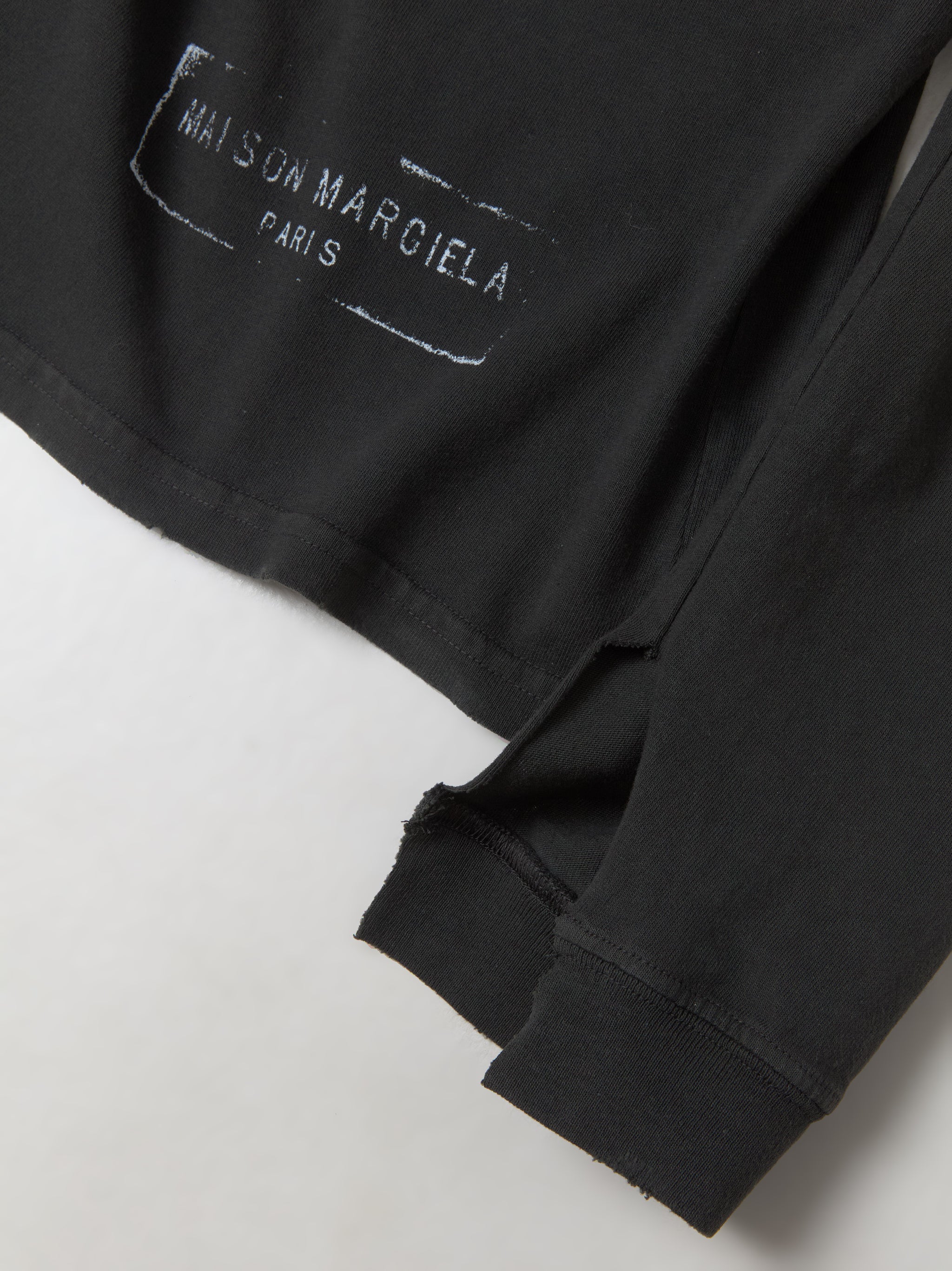 Logo T-Shirt in Washed Black