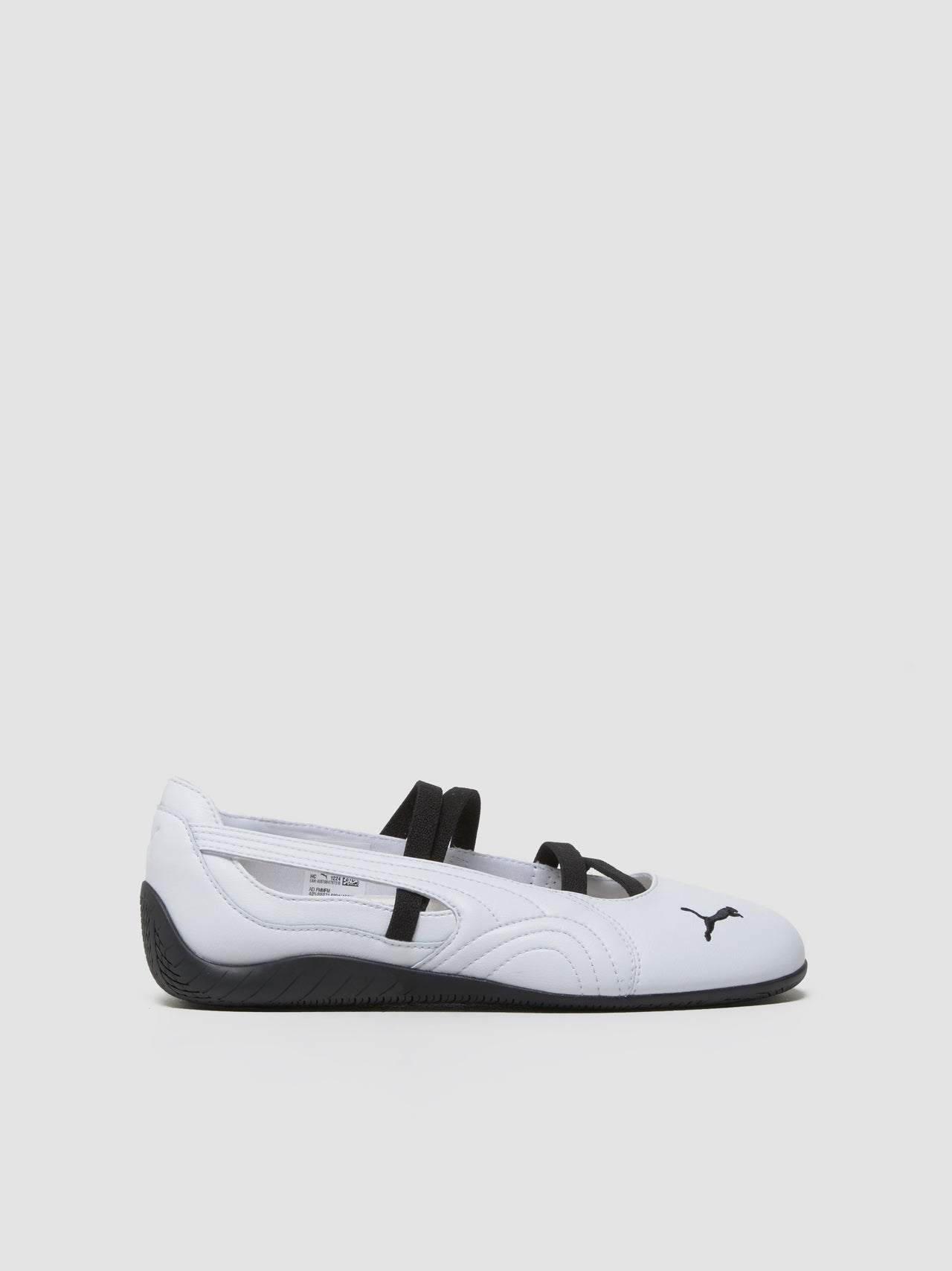 WMNS Speedcat LTH Ballet Sneaker in White & Black
