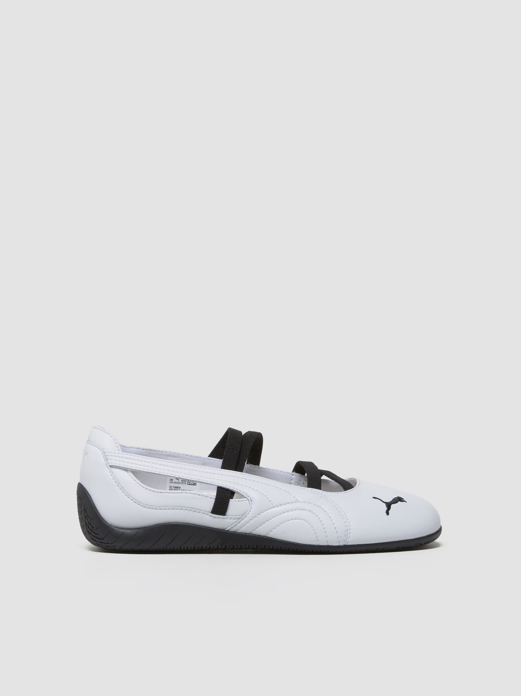 WMNS Speedcat LTH Ballet Sneaker in White & Black