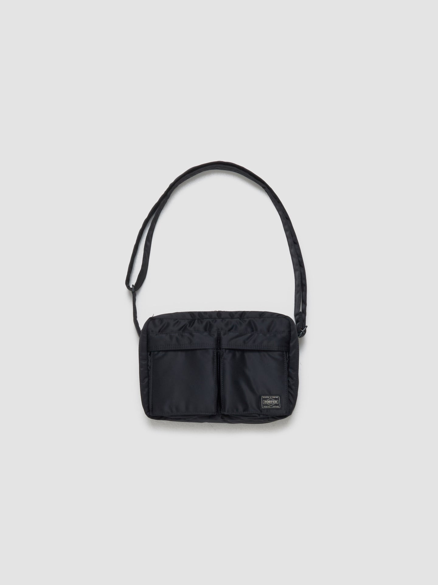 Small Tanker Shoulder Bag in Black