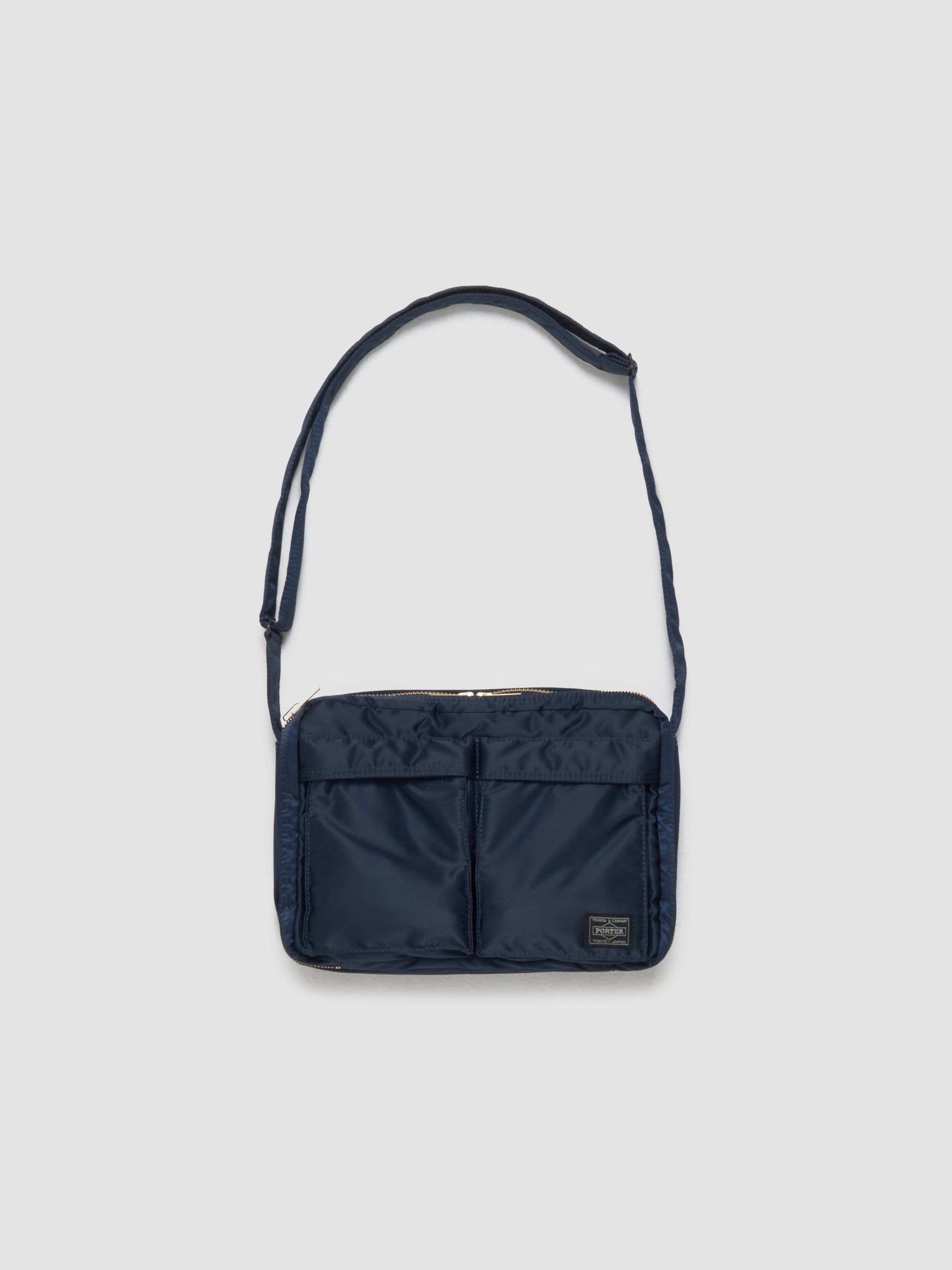 Large Tanker Shoulder Bag in Navy