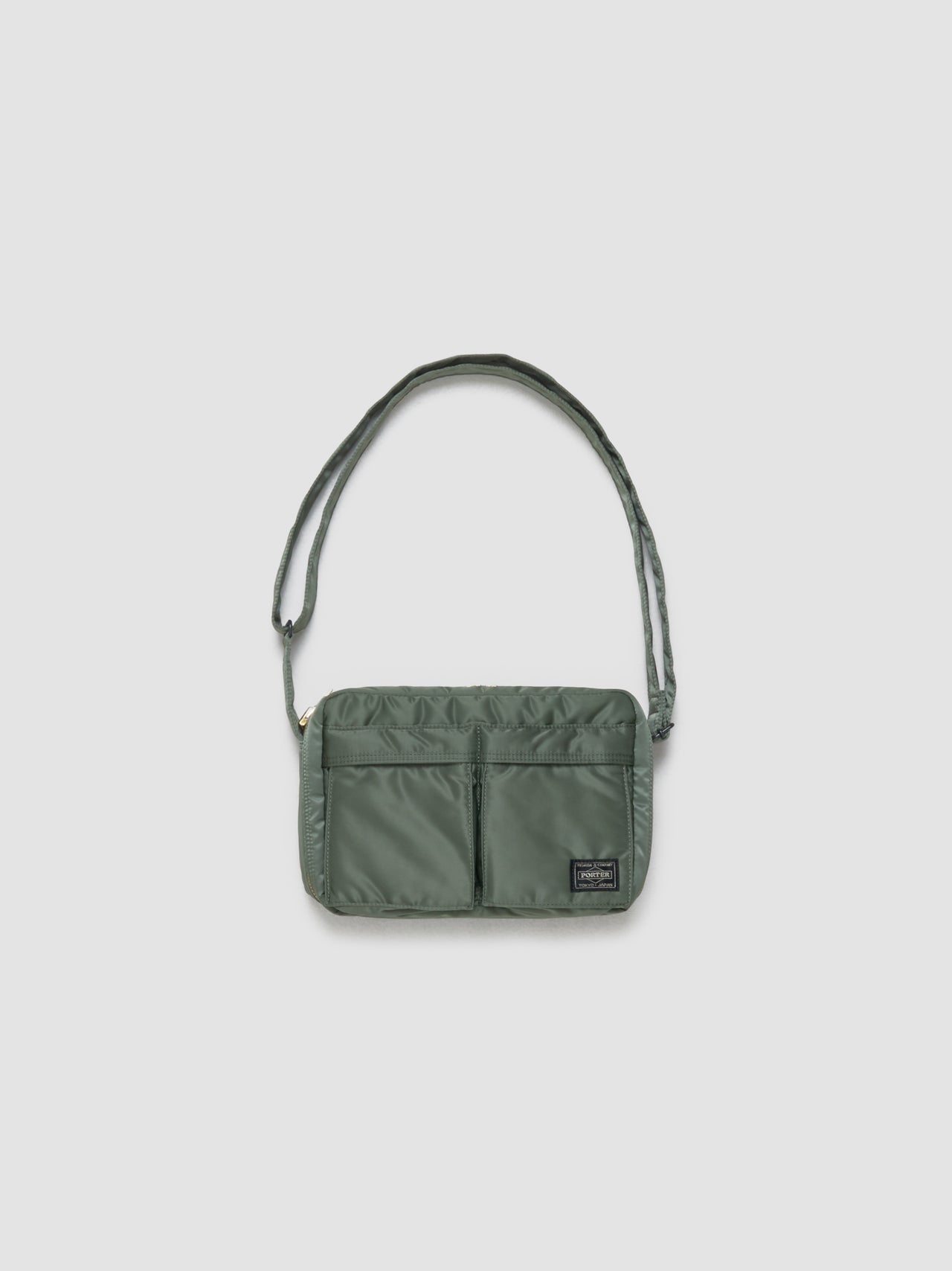 Small Tanker Shoulder Bag in Sage Green