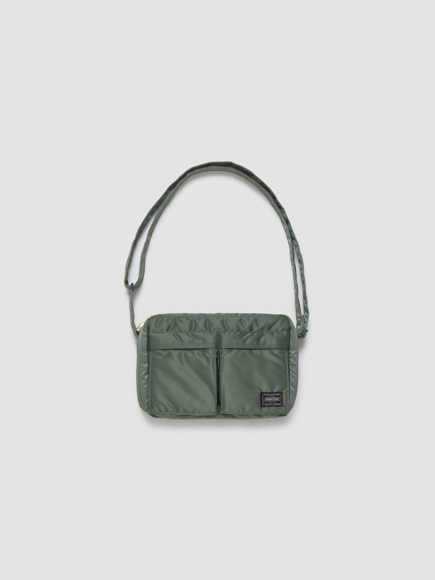 Small Tanker Shoulder Bag in Sage Green