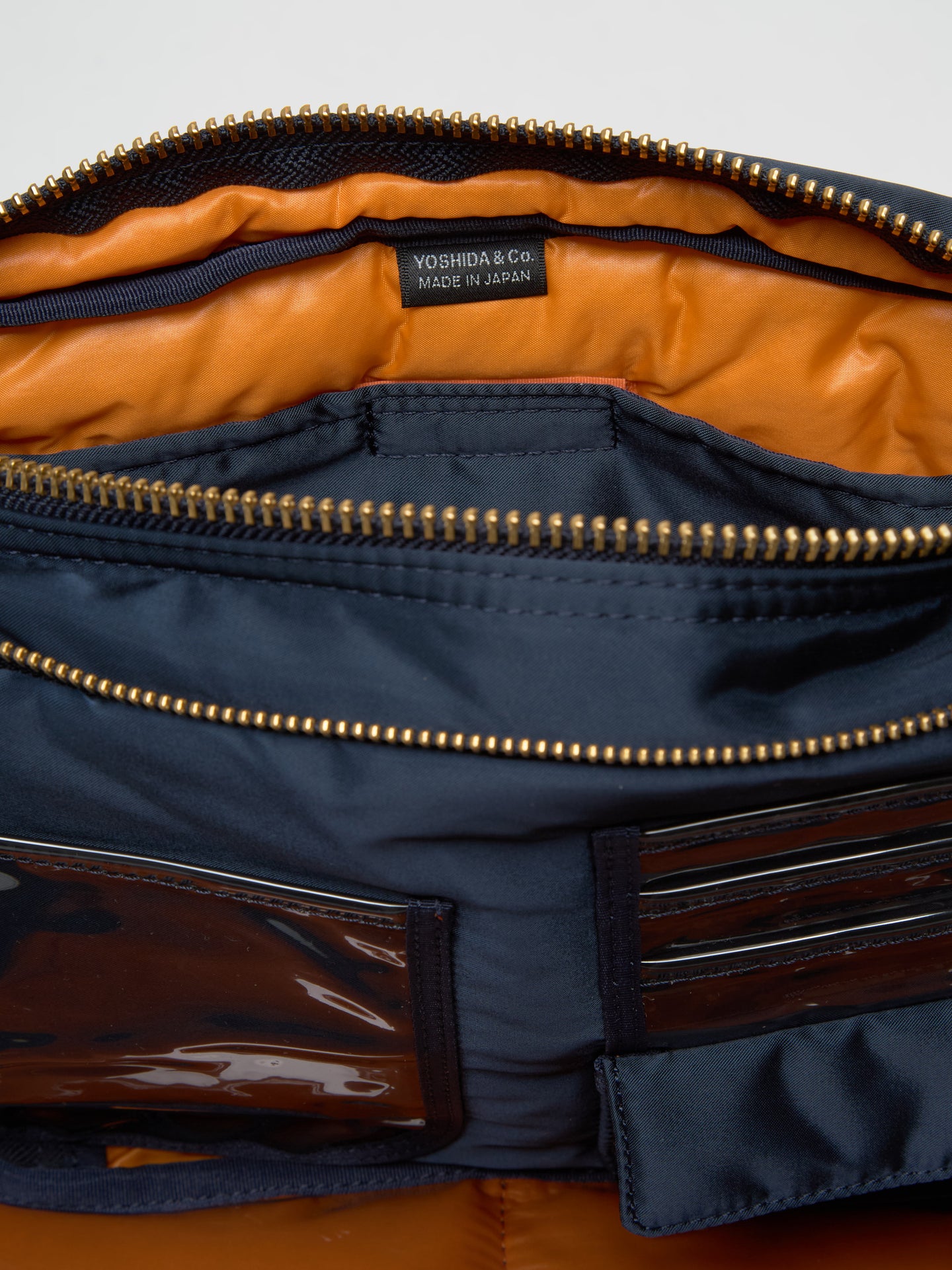 Large Tanker Shoulder Bag in Navy