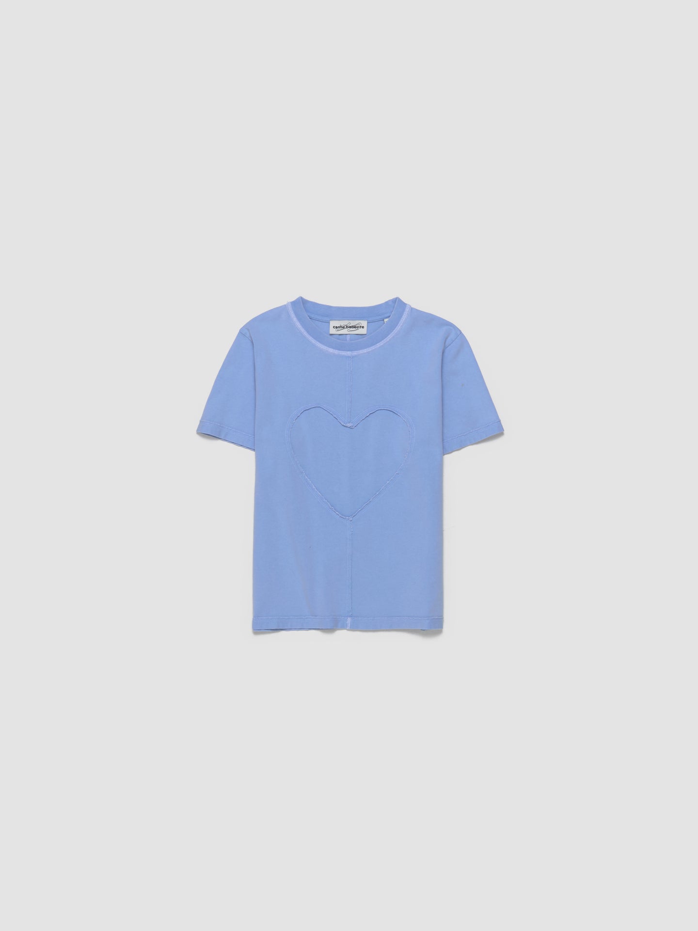 Stitch of Love T-Shirt in Baby Blue