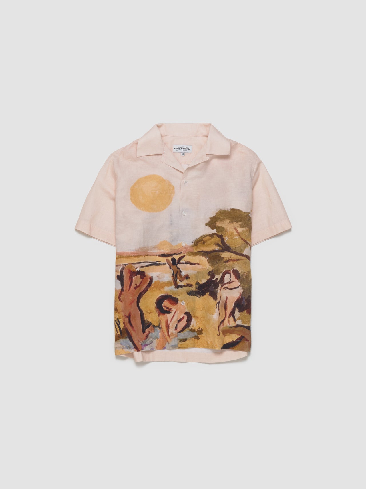 Erotic Sunset Shirt in Crème