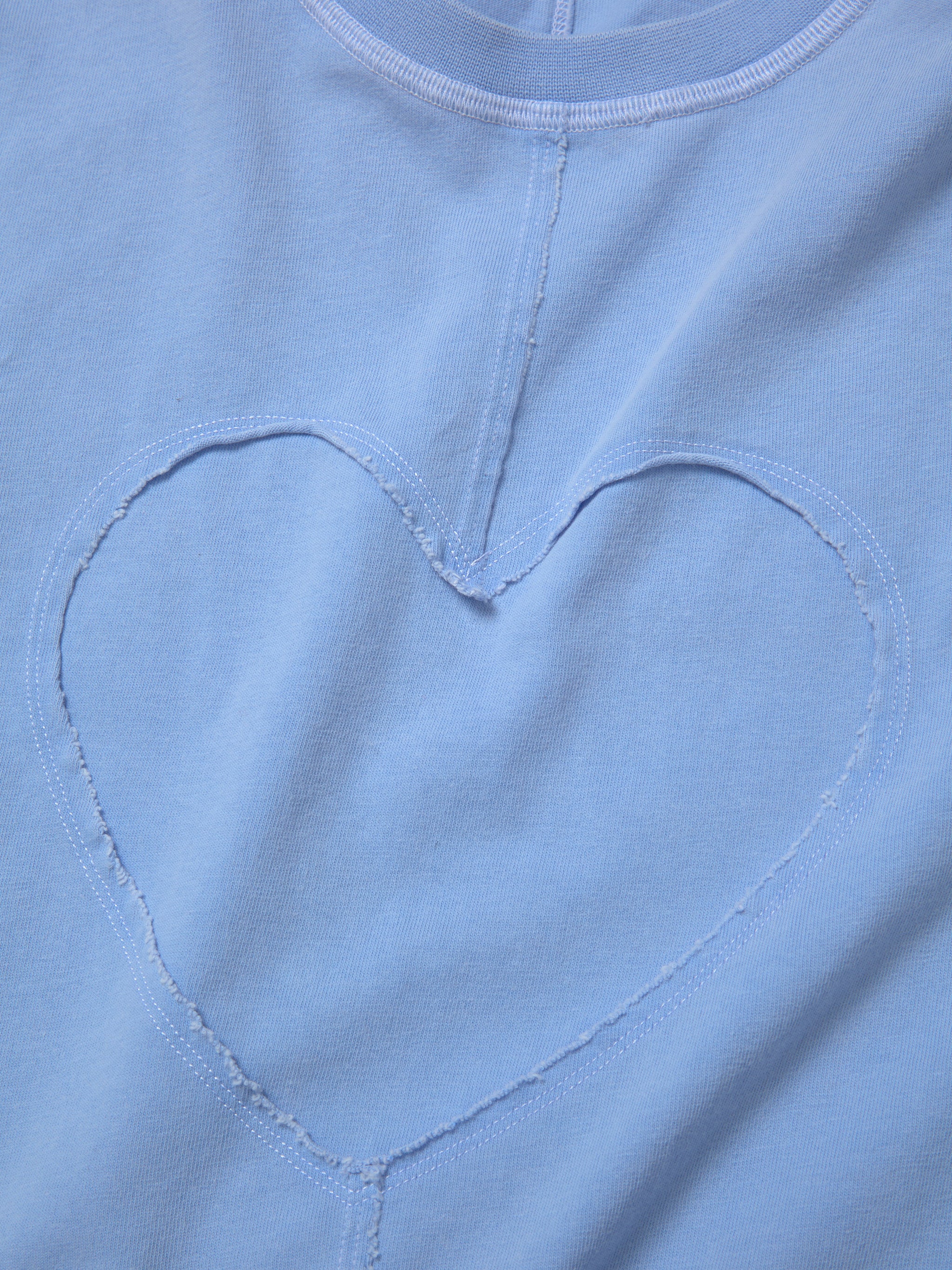 Stitch of Love T-Shirt in Baby Blue