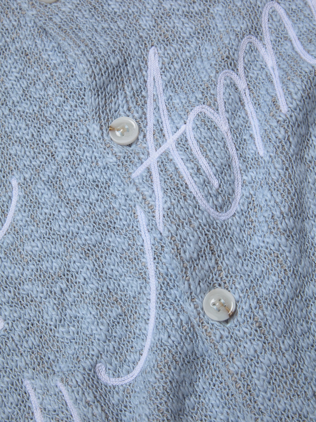 Ti Amo Cardigan in Baby Blue