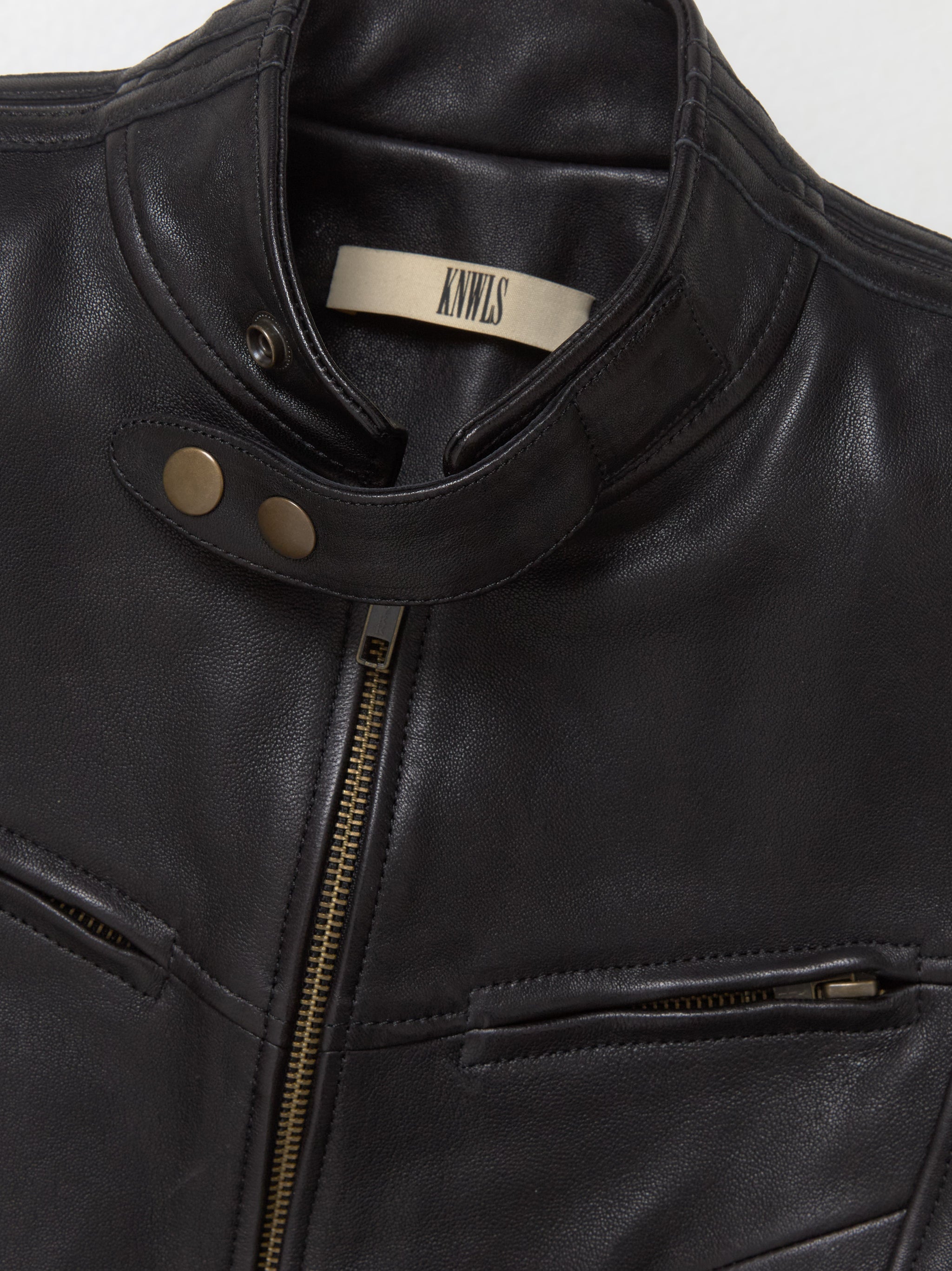 Claw Biker Jacket in Black