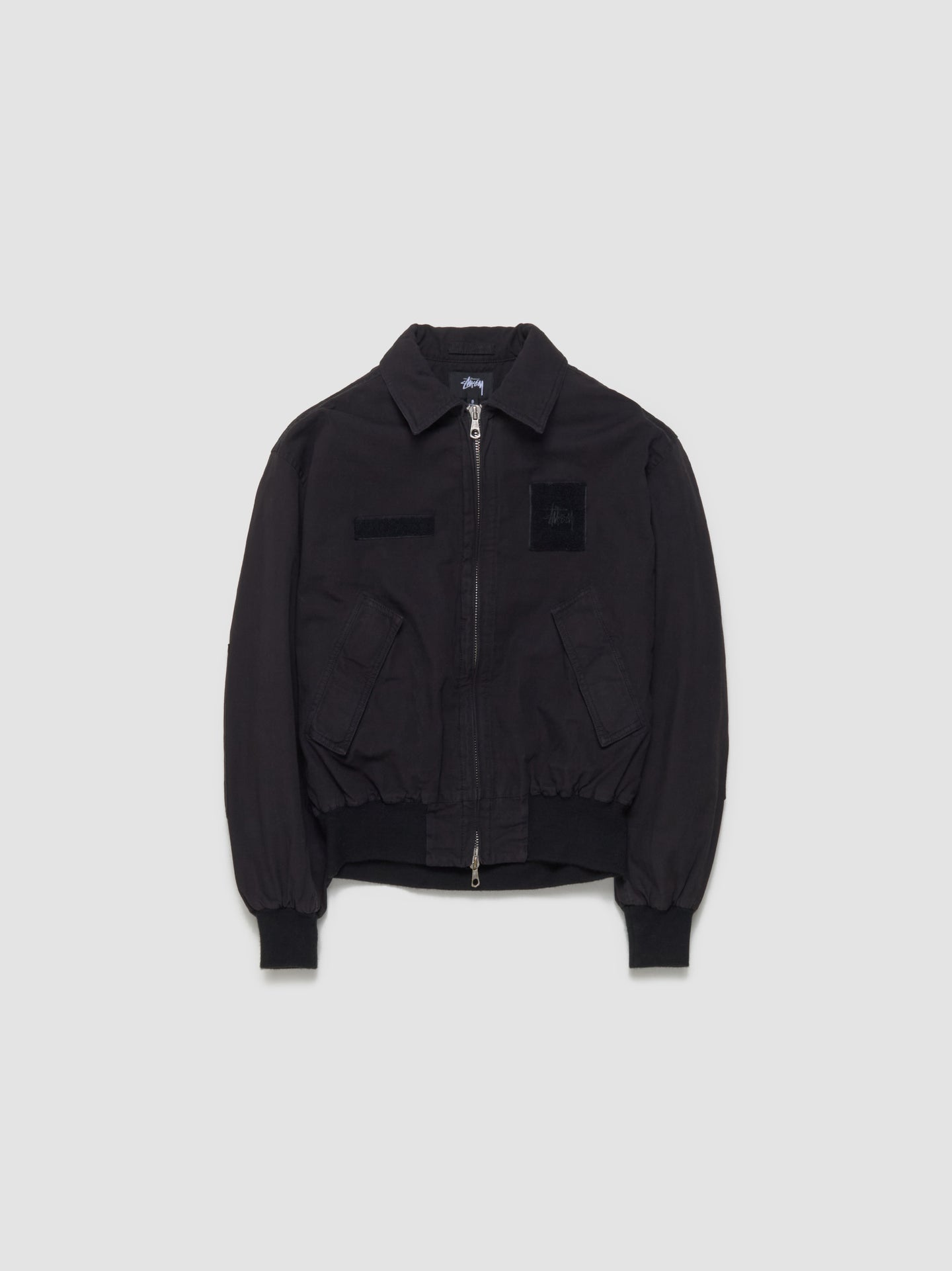 Flight Bomber Jacket in Black