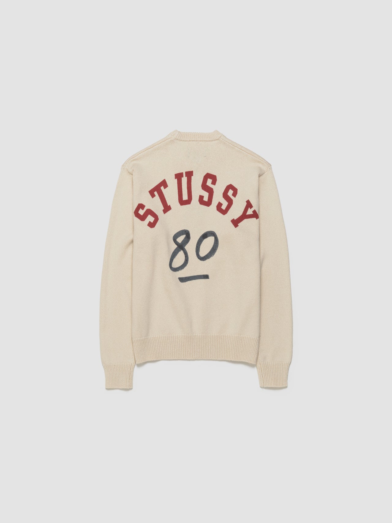 Handwritten Crew Sweatshirt in Natural