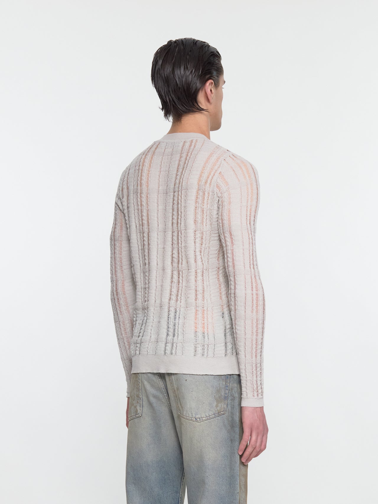 Formal Roundneck in Cloud Grey