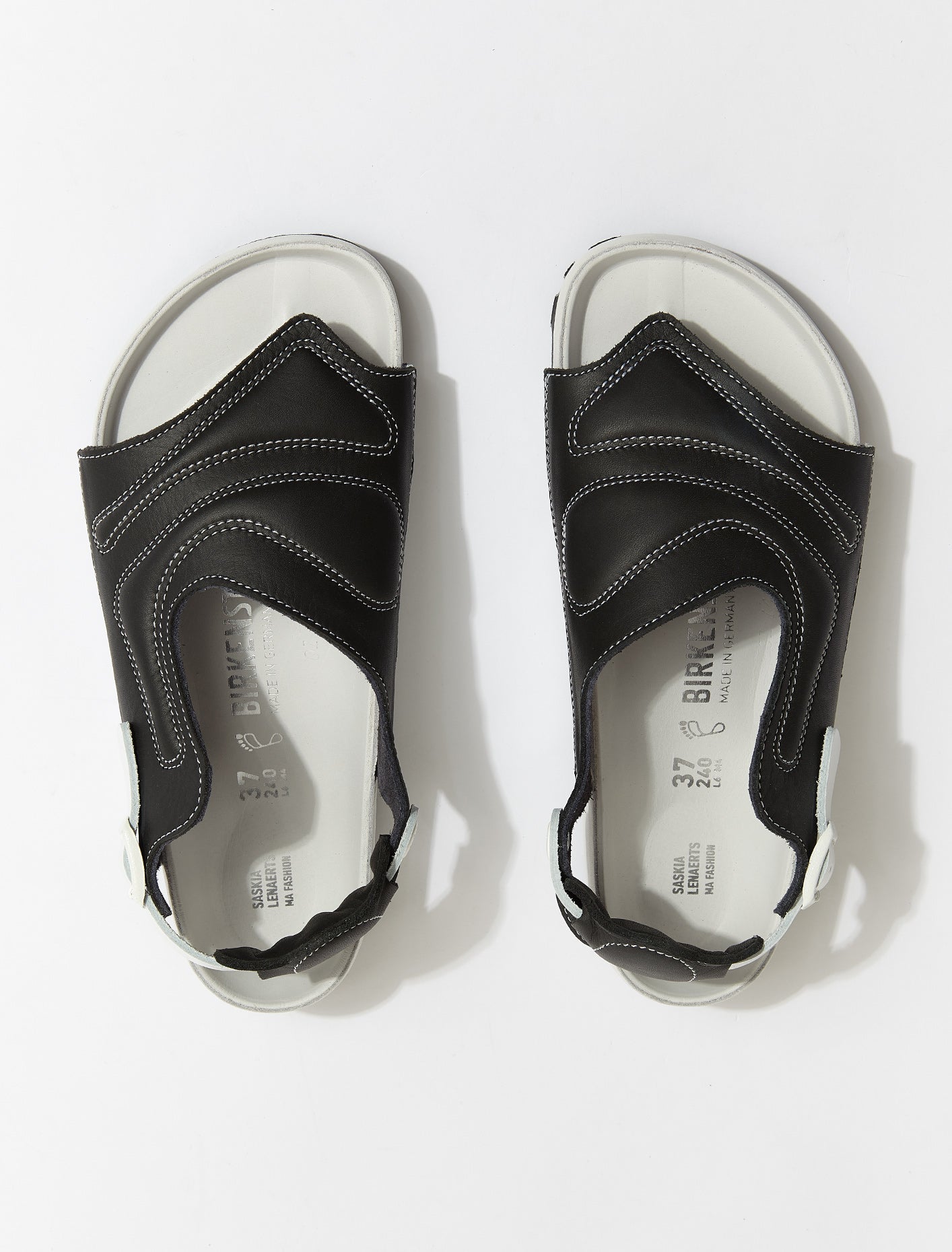 x CSM Terra Sandals in Black & White