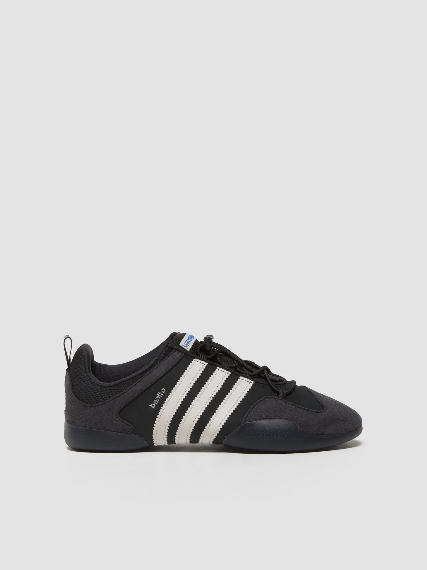 x Bad Bunny Lace-Up Ballerina Sneaker in Core Black & Chalk White