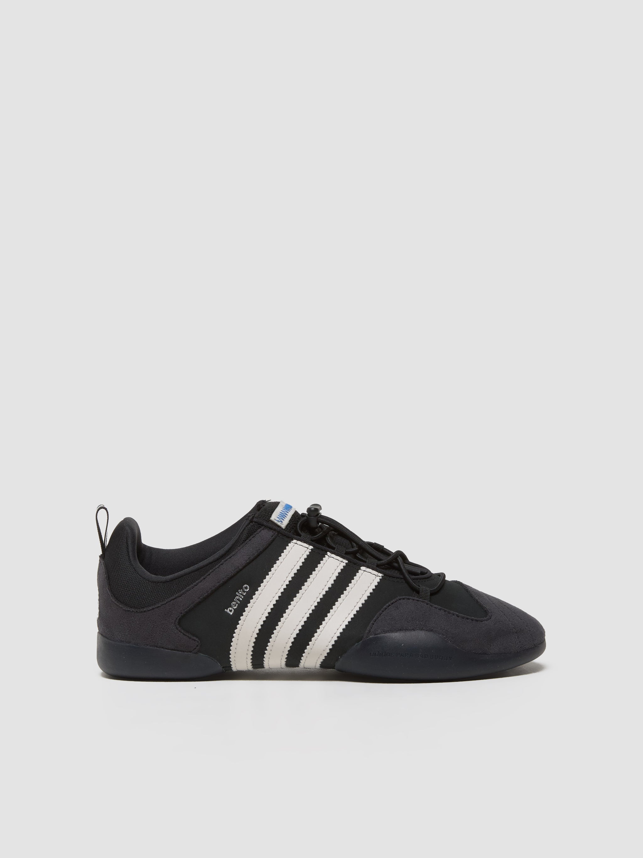 x Bad Bunny Lace-Up Ballerina Sneaker in Core Black & Chalk White