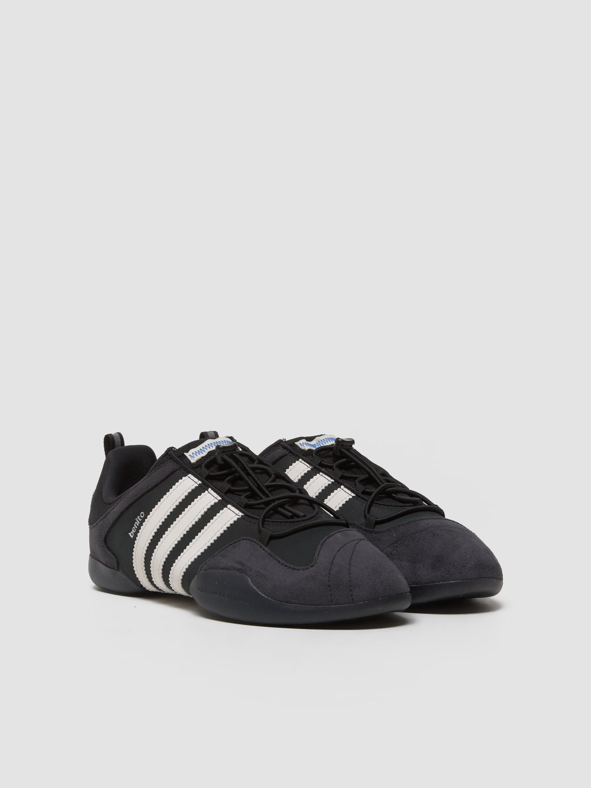 x Bad Bunny Lace-Up Ballerina Sneaker in Core Black & Chalk White