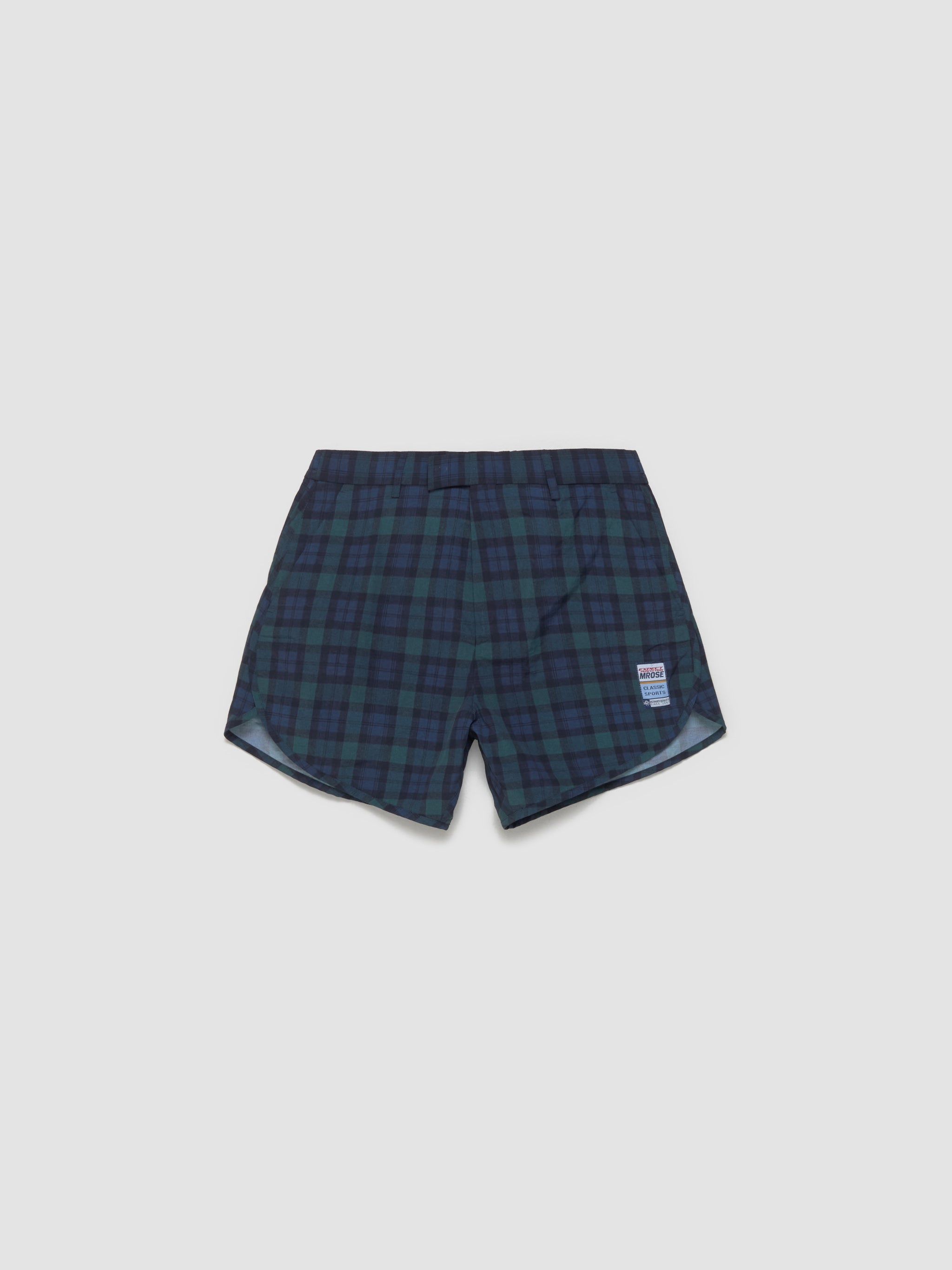 Tailored Gym Shorts in Black