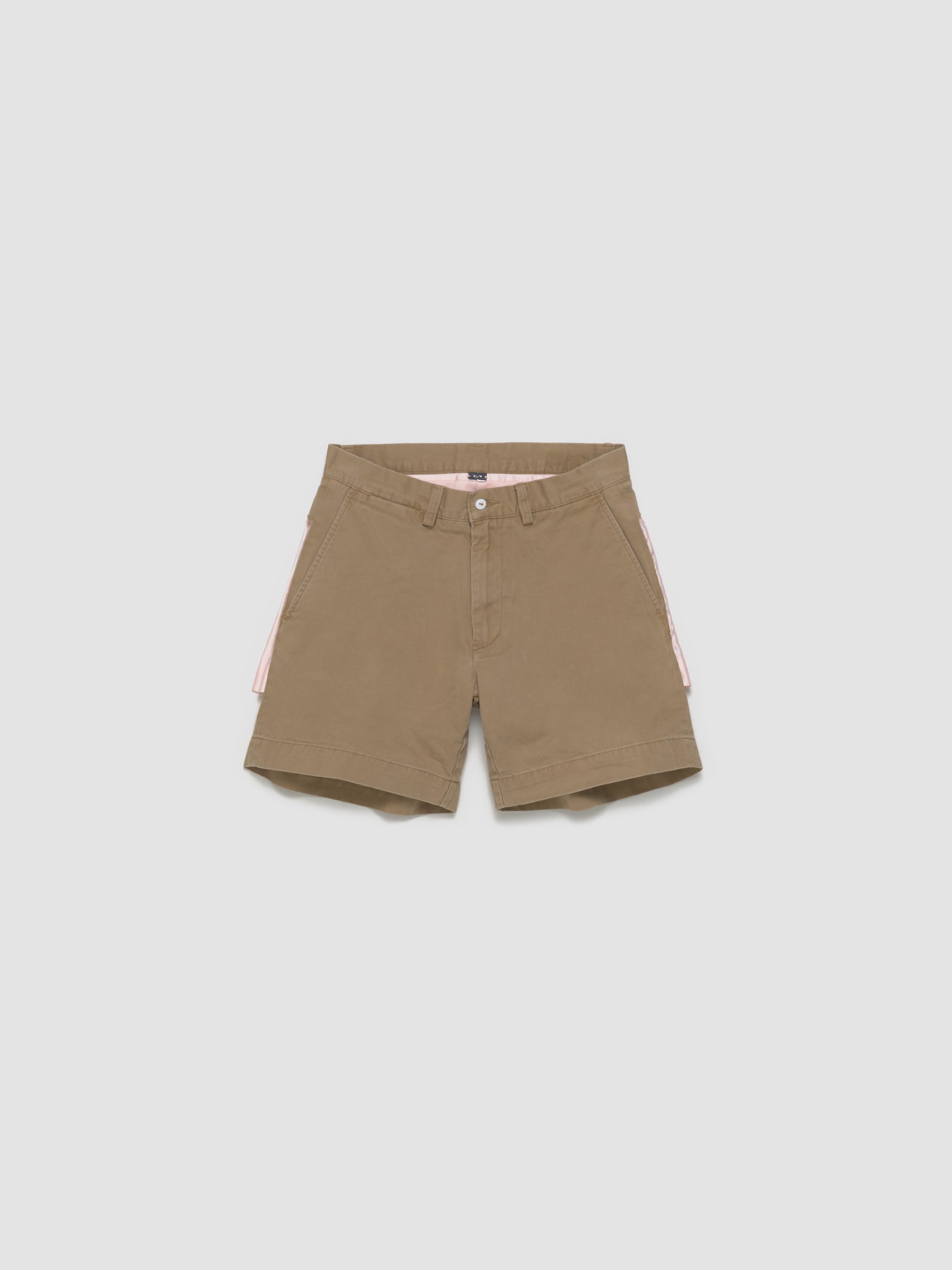 Reversible Cargo Skirt in Army & Light Pink