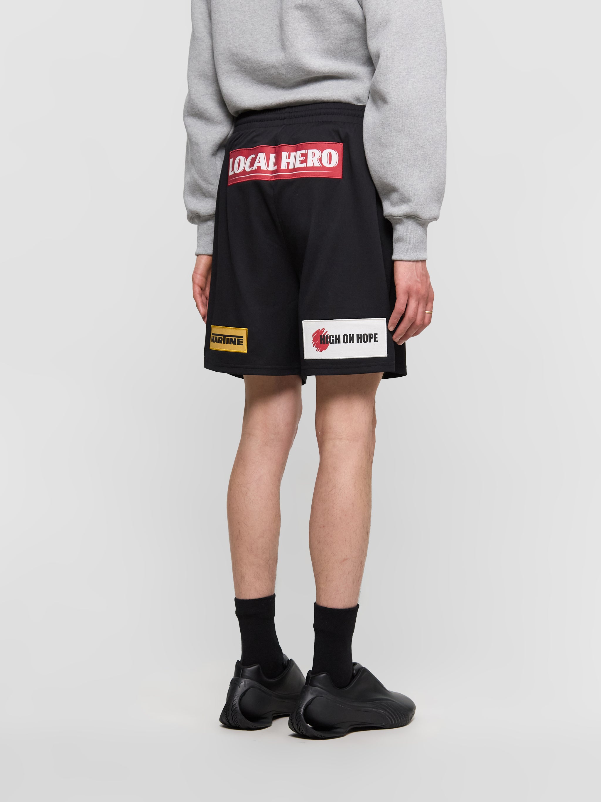 Football Shorts in Black