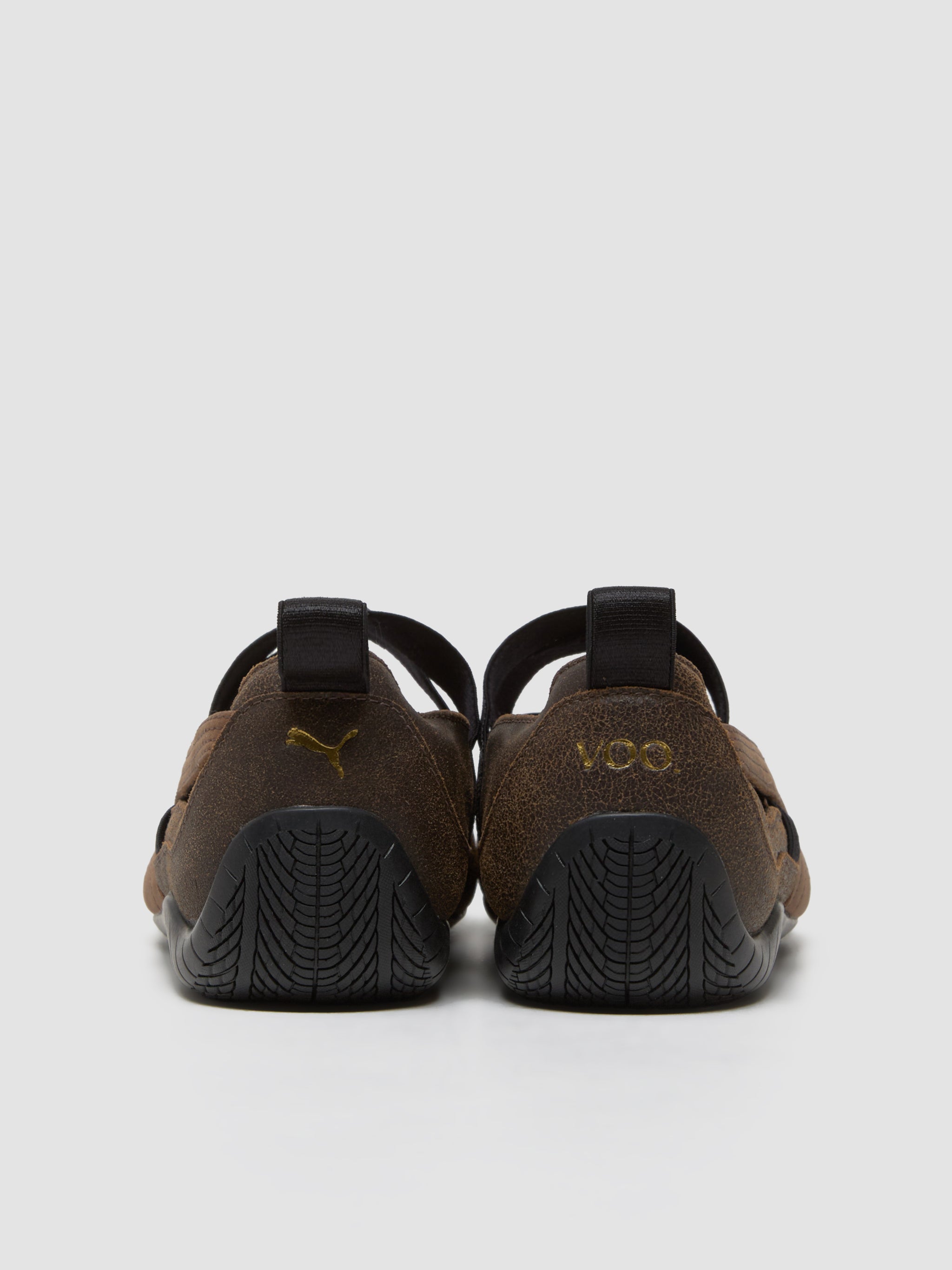 x VOO Speedcat Ballet Sneaker in Dark Chocolate & Haute Coffee