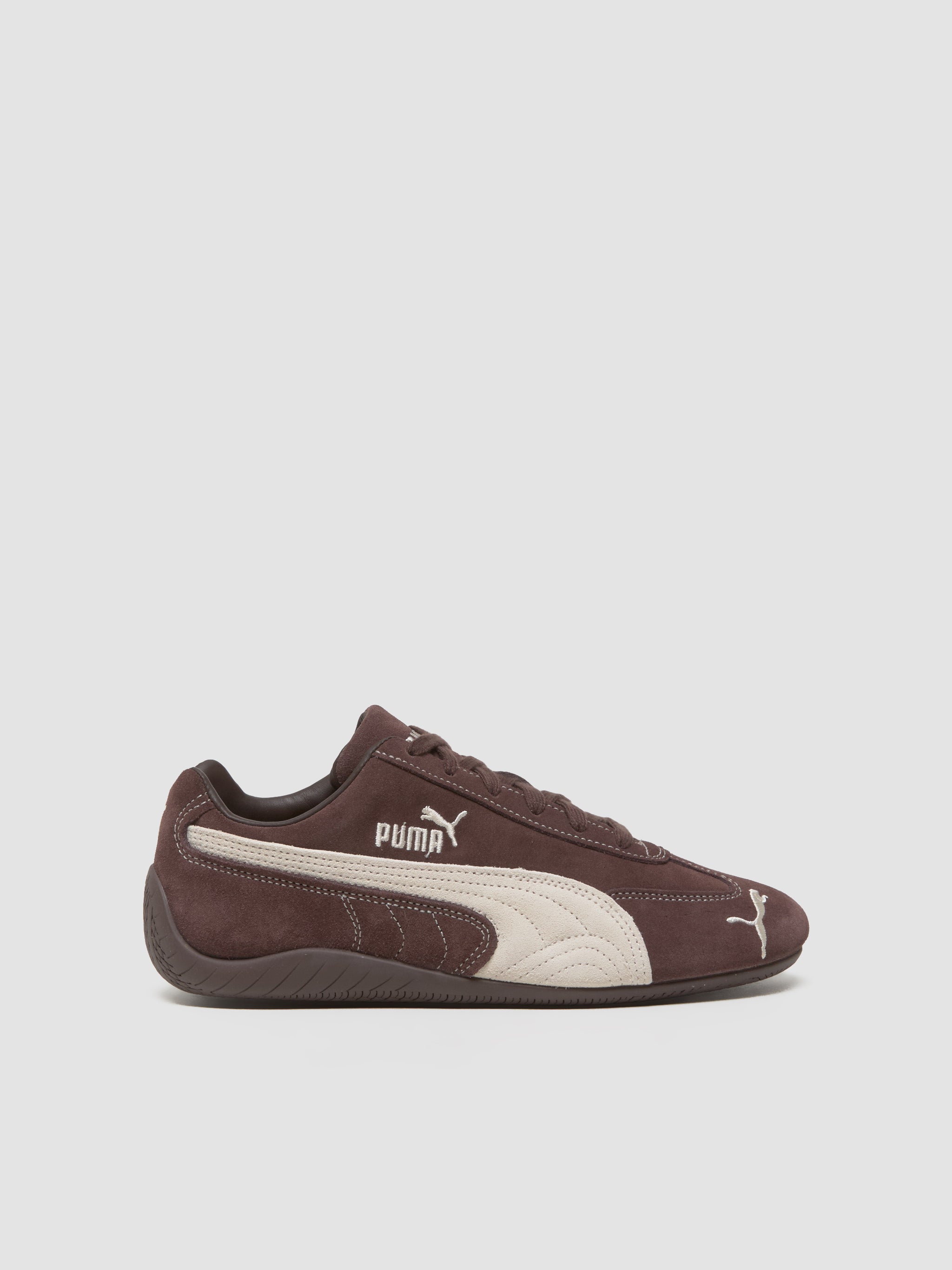 Speedcat TTF Sneaker in Dark Chocolate & Frosted Ivory