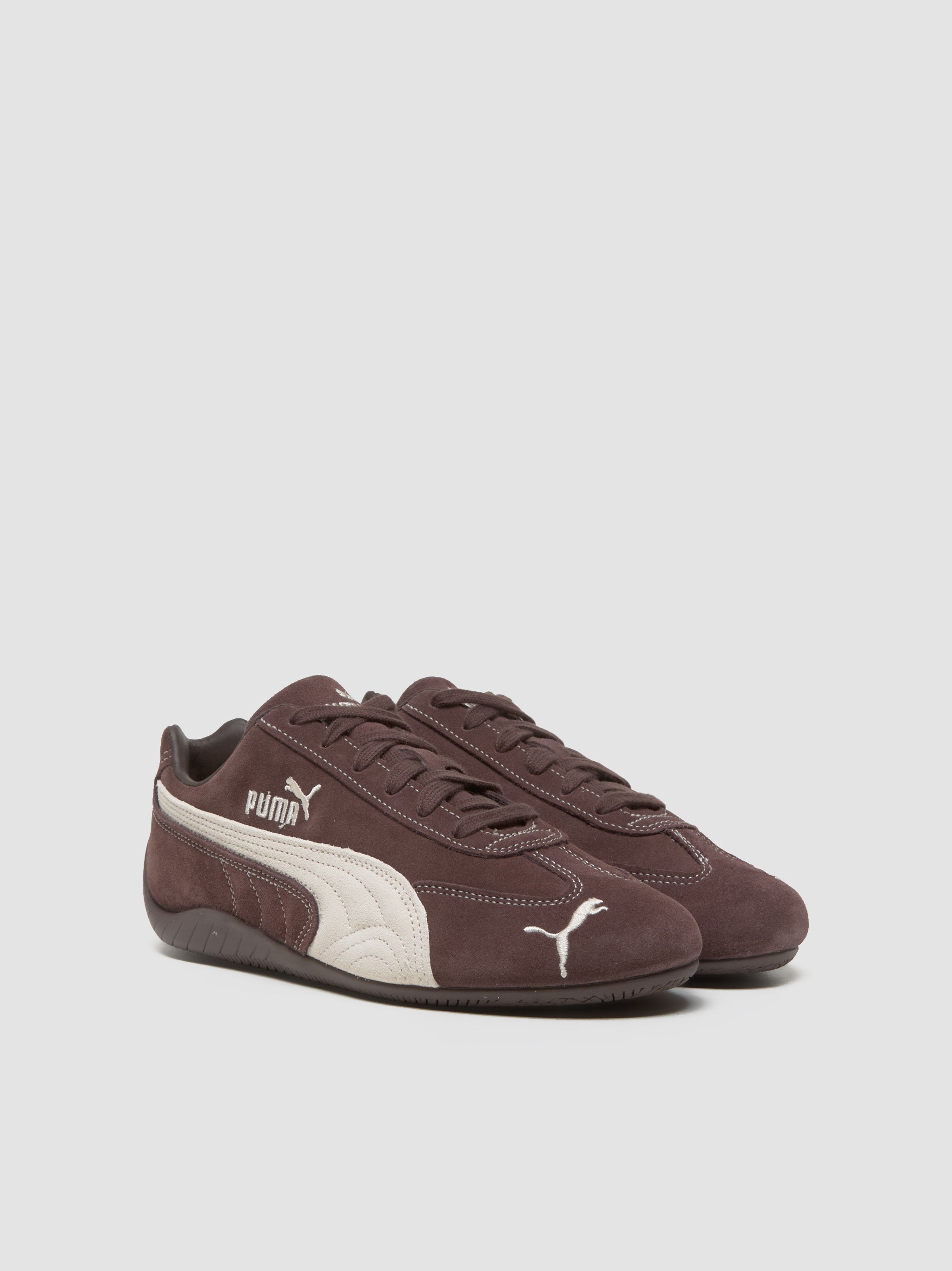Speedcat TTF Sneaker in Dark Chocolate & Frosted Ivory