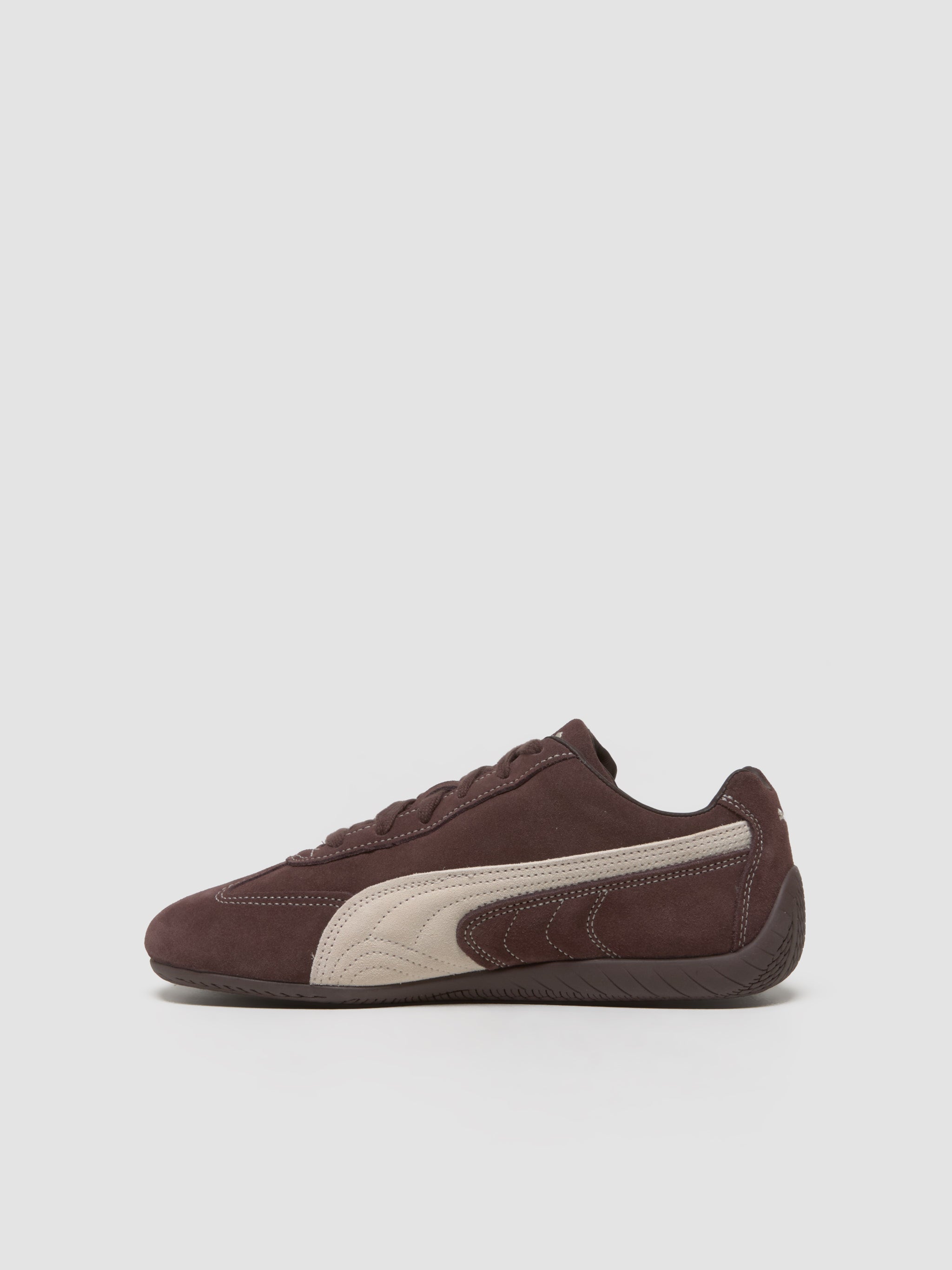 Speedcat TTF Sneaker in Dark Chocolate & Frosted Ivory