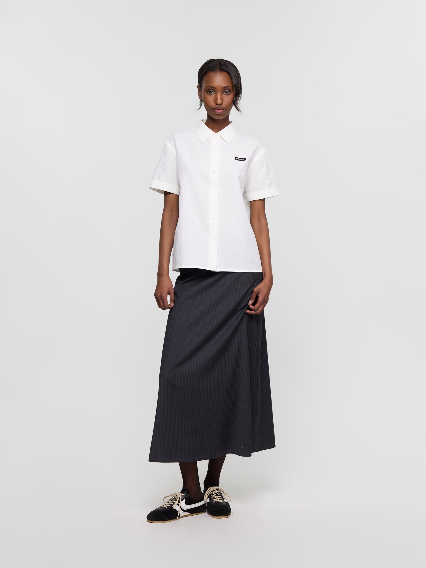 Boni Skirt in Dark Grey